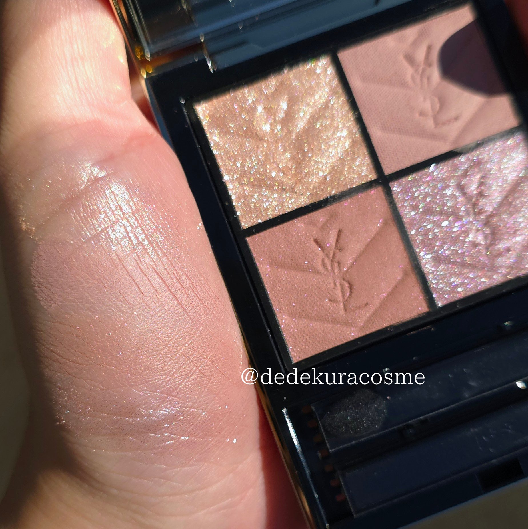 クチュール ミニ クラッチ/YVES SAINT LAURENT BEAUTE/アイシャドウパレットを使ったクチコミ（3枚目）