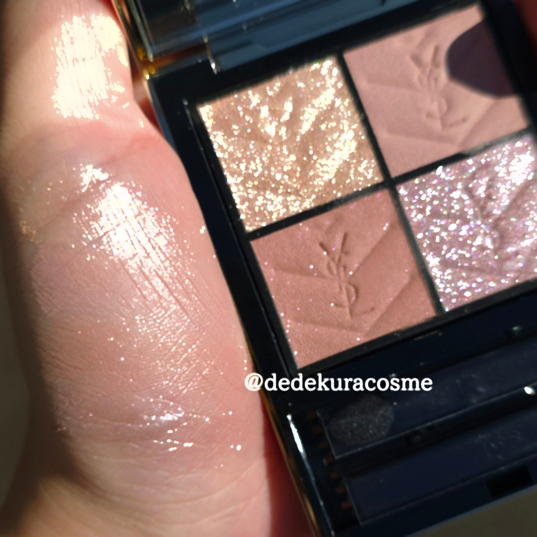 クチュール ミニ クラッチ/YVES SAINT LAURENT BEAUTE/アイシャドウパレットを使ったクチコミ（3枚目）