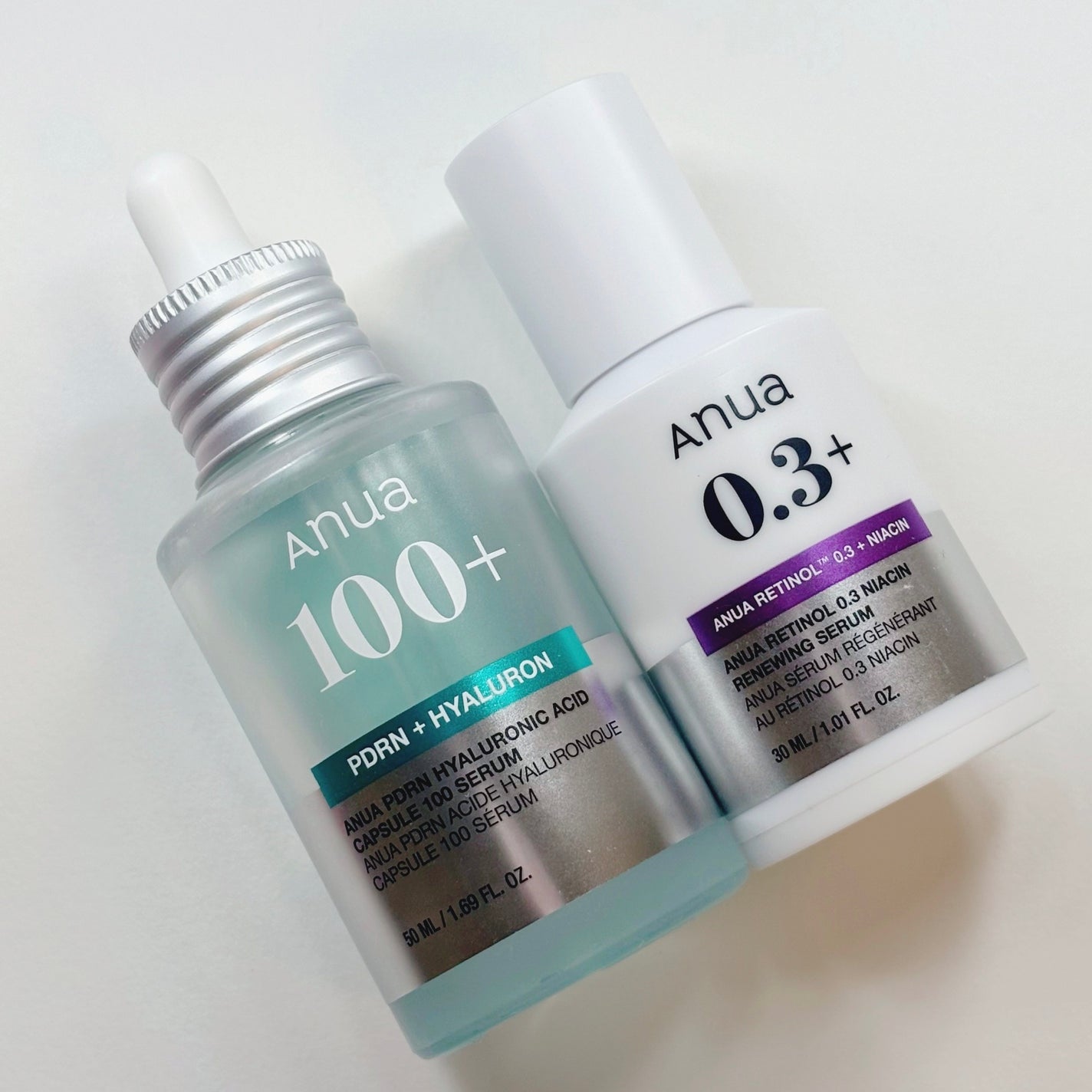 レチノール0.3 ナイアシンリニューイングセラム/Anua/美容液を使ったクチコミ(1枚目)