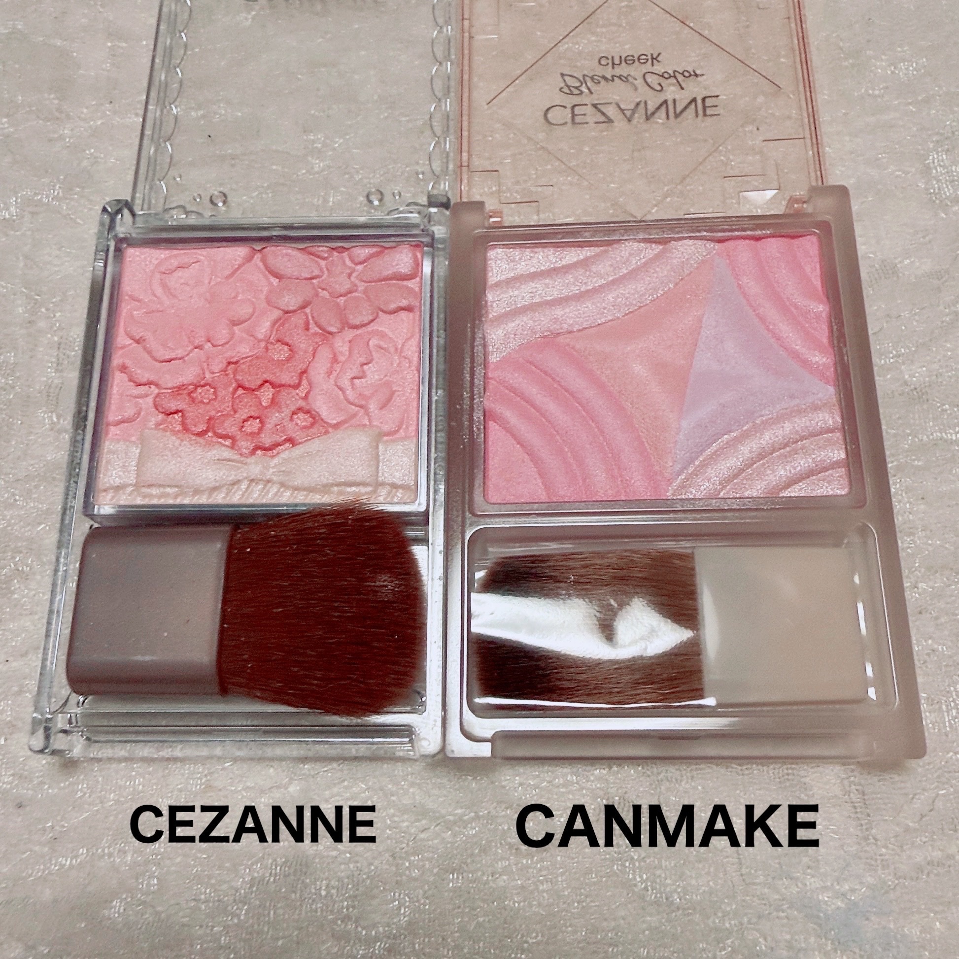 ブレンドカラーチーク/CEZANNE/チークを使ったクチコミ（2枚目）