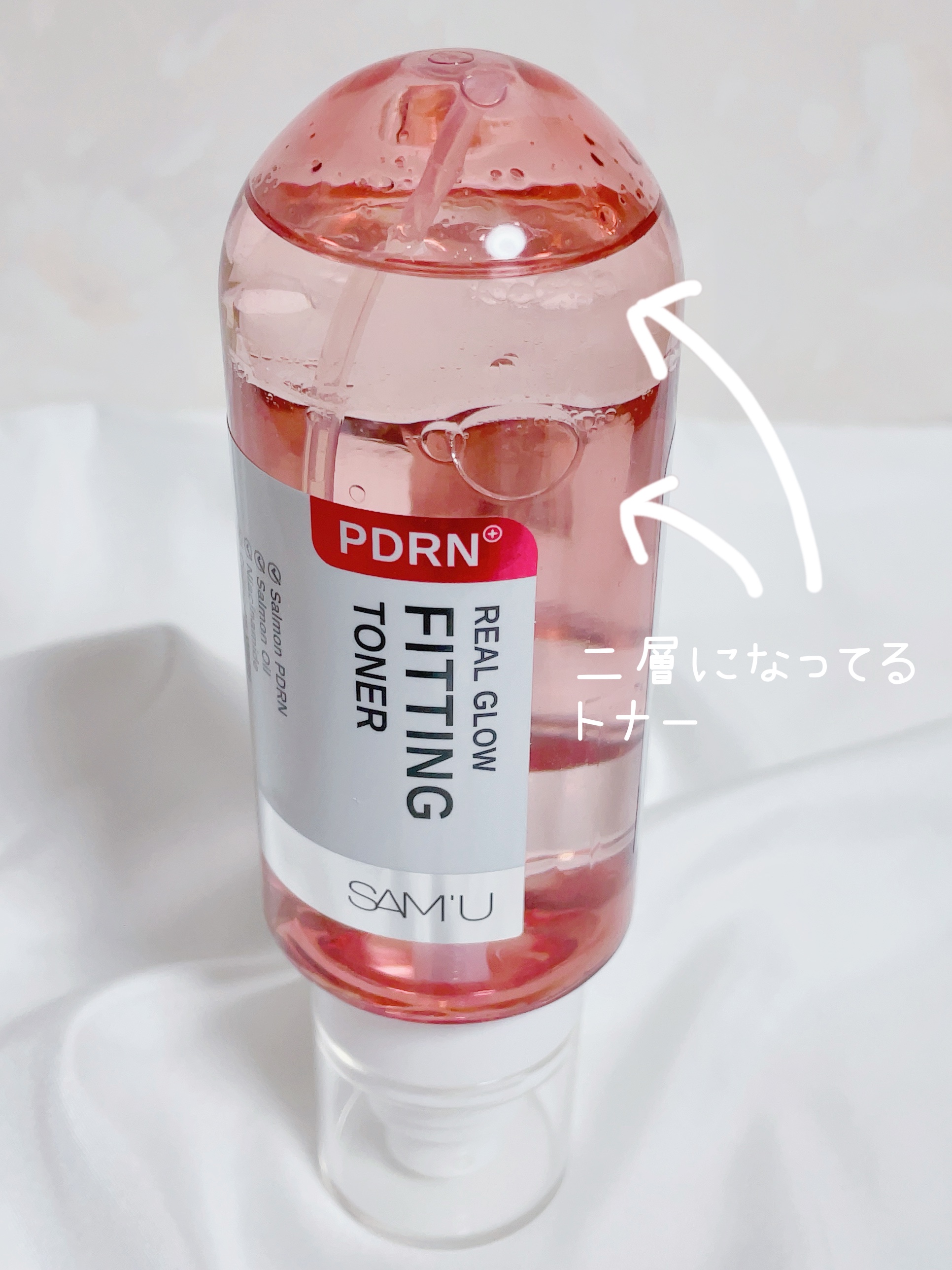 PDRNリアルグロウフィッティングトナー/SAM'U/ミスト状化粧水を使ったクチコミ（2枚目）