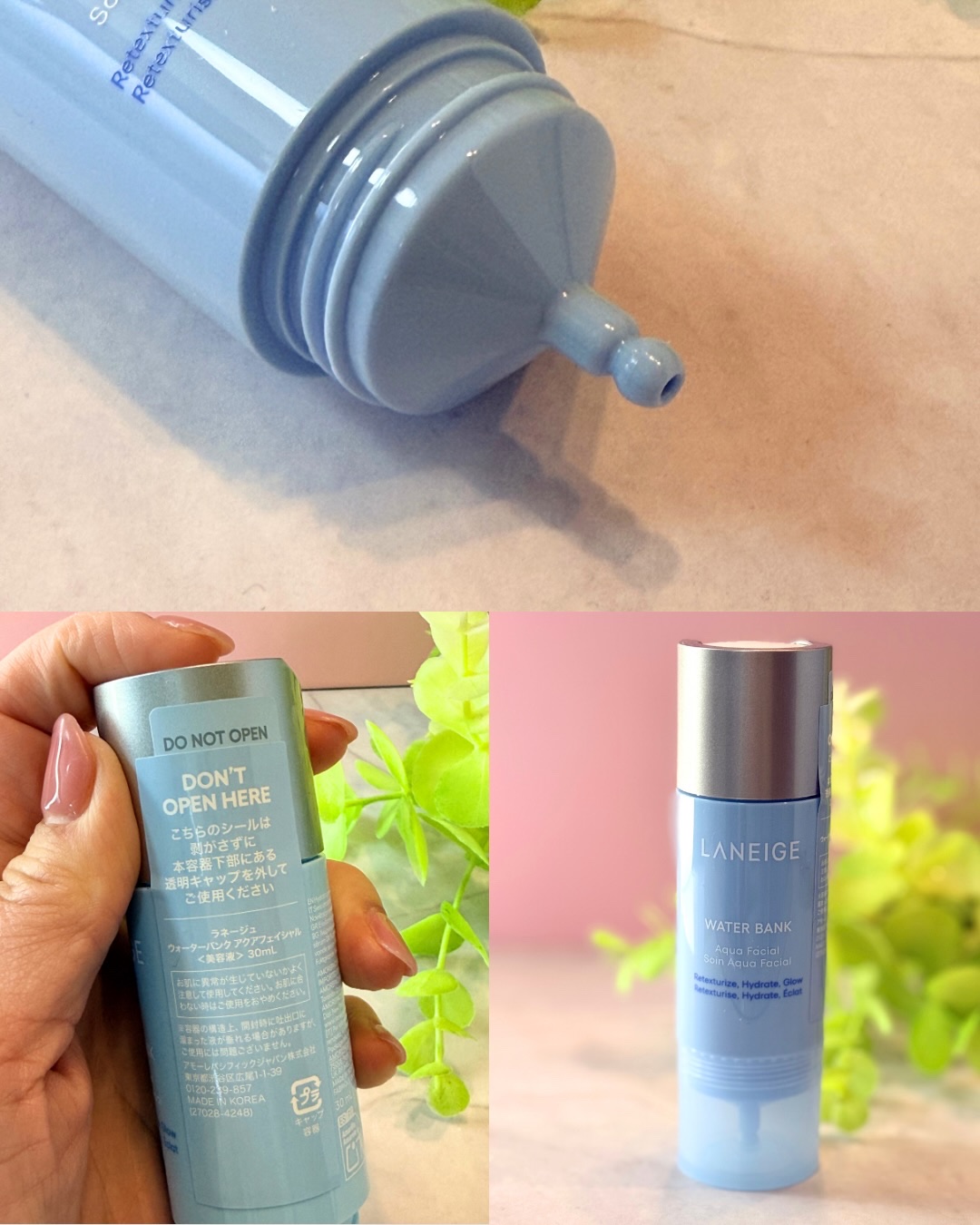 ウォーターバンク アクアフェイシャル/LANEIGE/美容液を使ったクチコミ（2枚目）