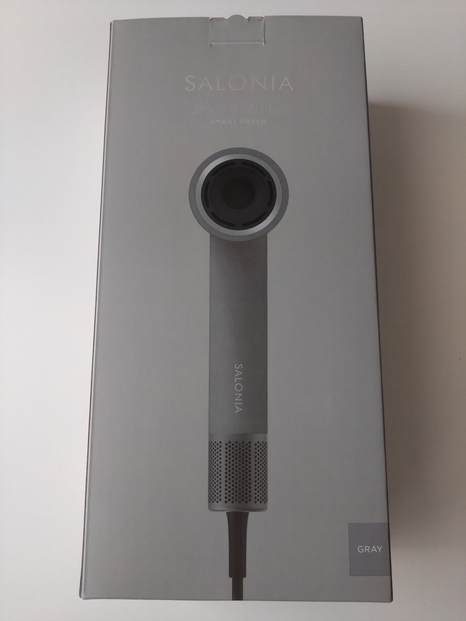 サロニア　スムースシャインスマートドライヤー/SALONIA/ドライヤーを使ったクチコミ（2枚目）