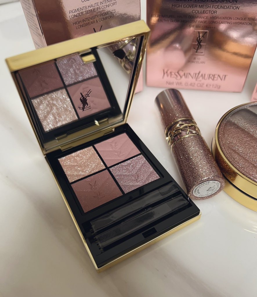 クチュール ミニ クラッチ/YVES SAINT LAURENT BEAUTE/アイシャドウパレットを使ったクチコミ（1枚目）