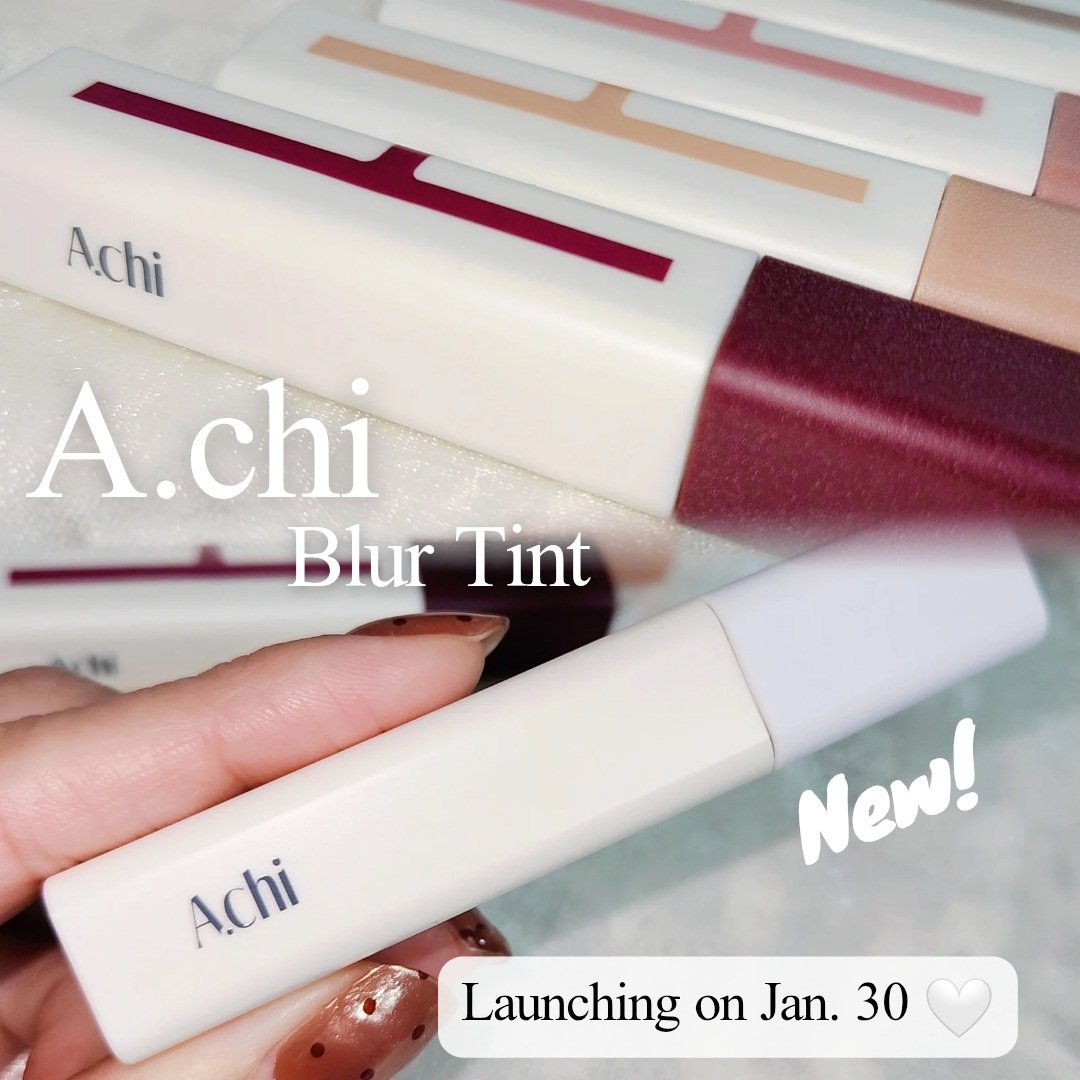 ブラーティント/A.chi/リップティントを使ったクチコミ（1枚目）