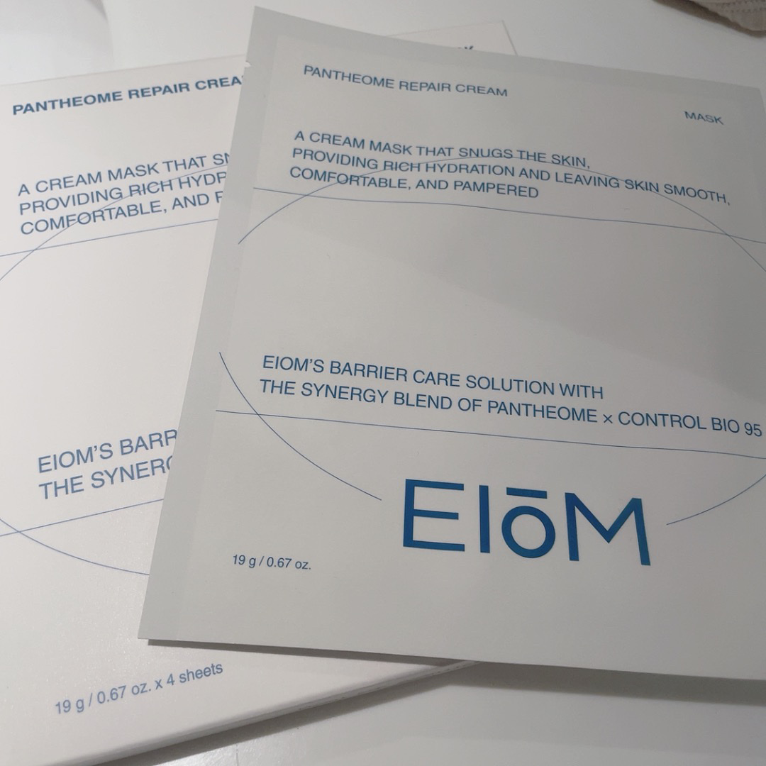 パンテオーム リペア クリーム シートマスク/EIOM/シートマスク・パックを使ったクチコミ（1枚目）