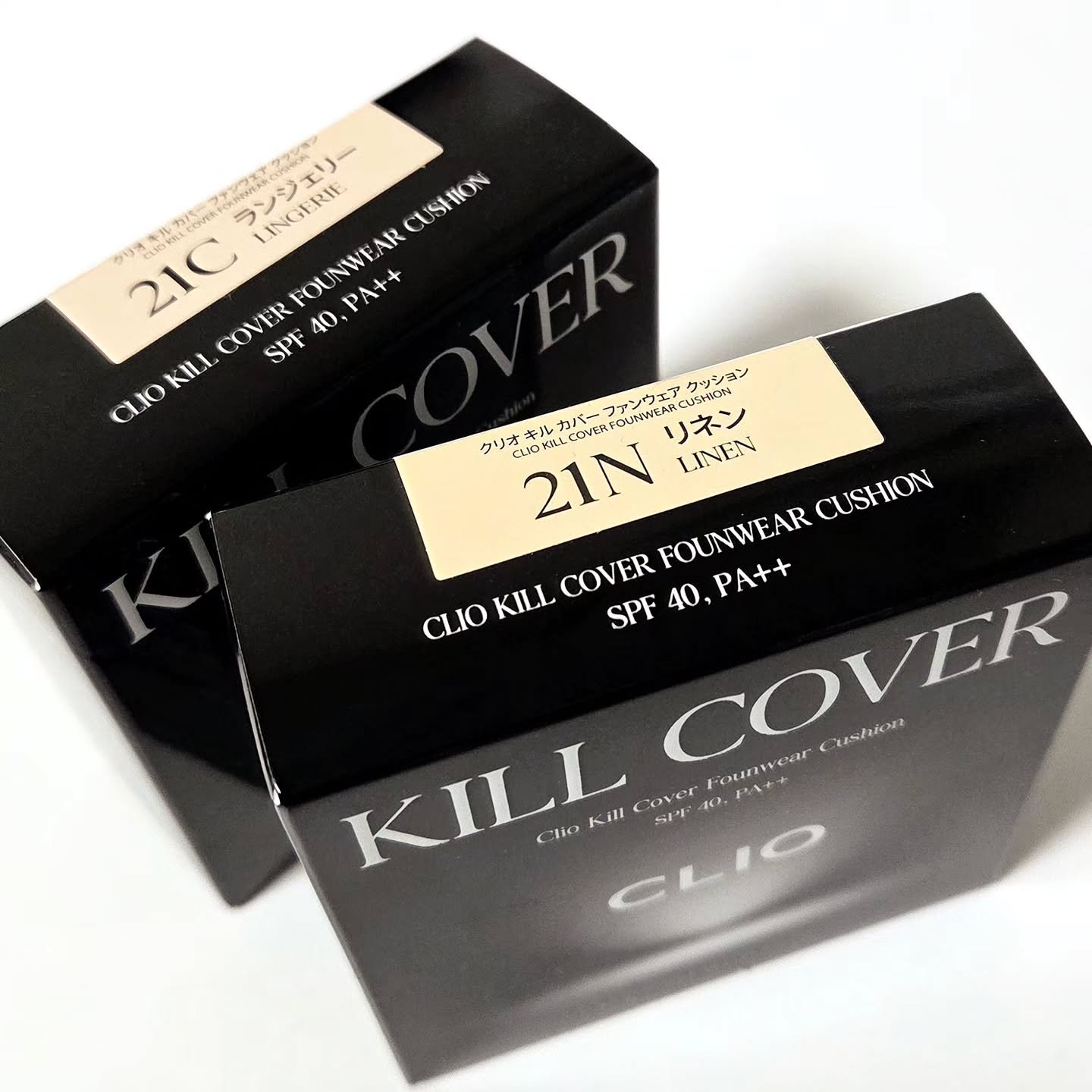 キル カバー ファンウェア クッション/CLIO/クッションファンデーションを使ったクチコミ（2枚目）