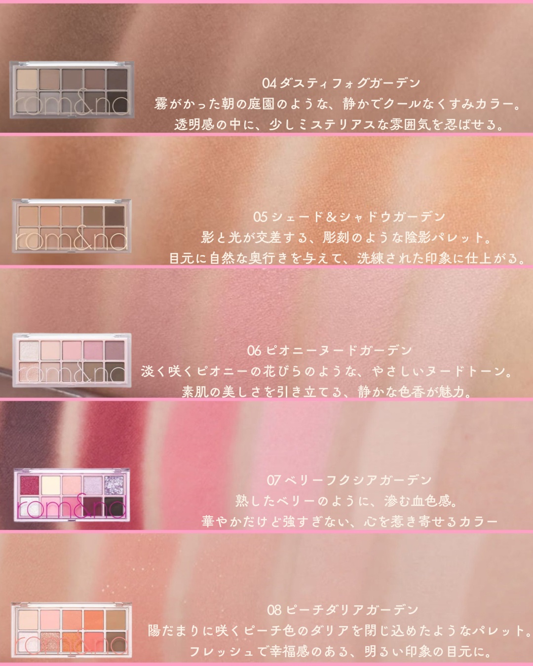 ベターザンパレット/rom&nd/アイシャドウパレットを使ったクチコミ（3枚目）