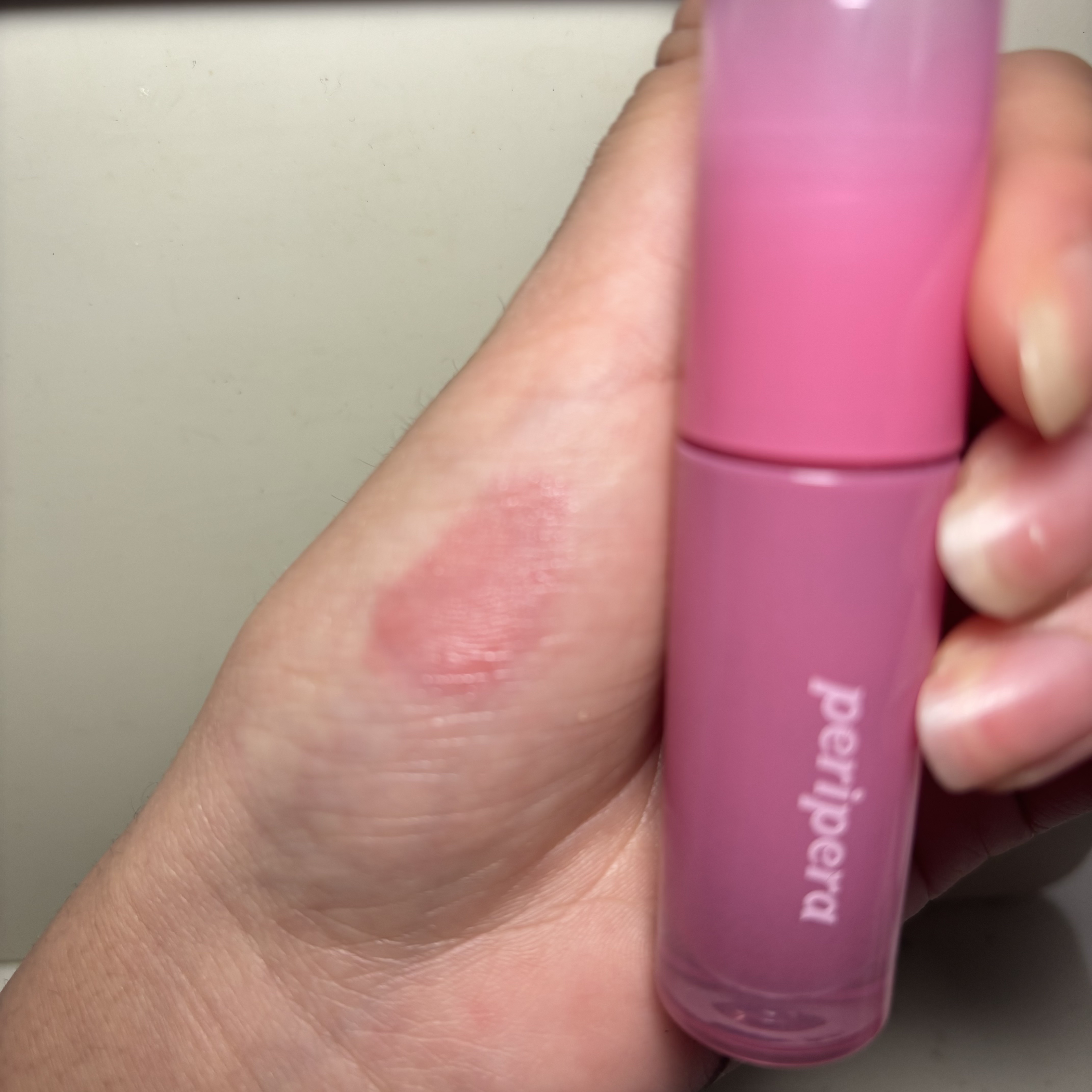 ペリペラ インク ムード グロイ ティント/PERIPERA/リップティントを使ったクチコミ（2枚目）