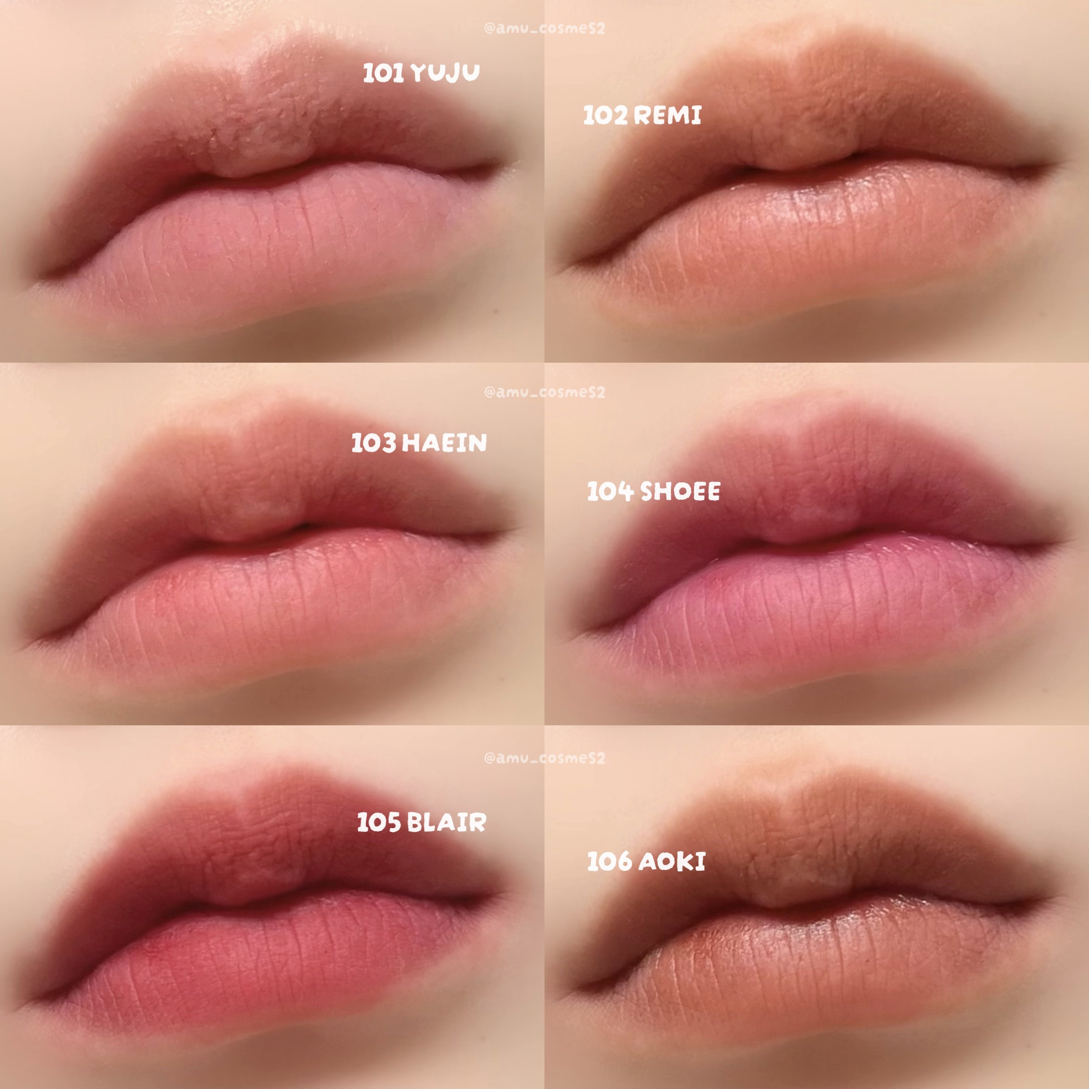 ブラーレットソルベティント 106 アオキ/tiptoe/リップティントを使ったクチコミ（2枚目）