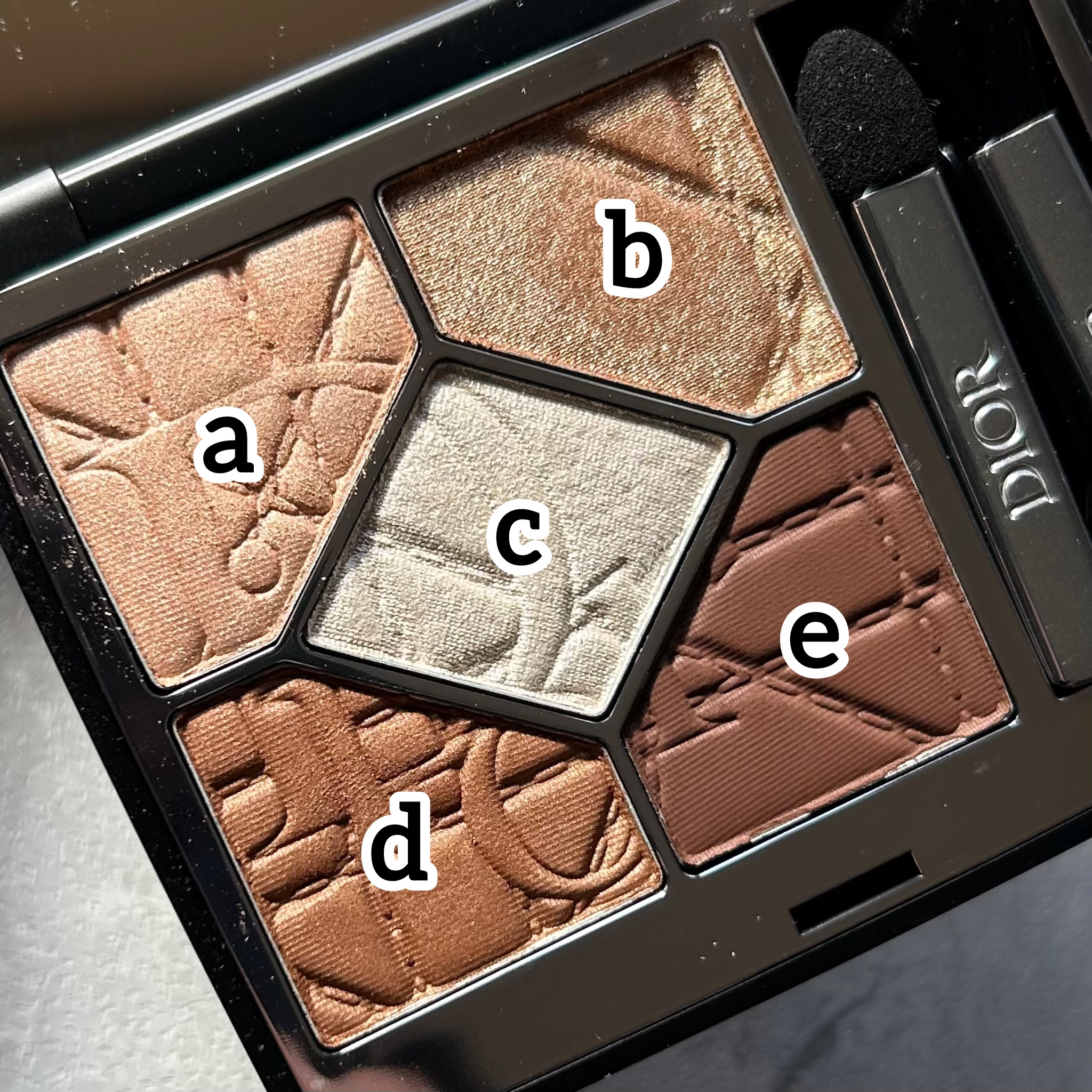 【旧】ディオールショウ サンク クルール（限定品）/Dior/アイシャドウを使ったクチコミ（2枚目）