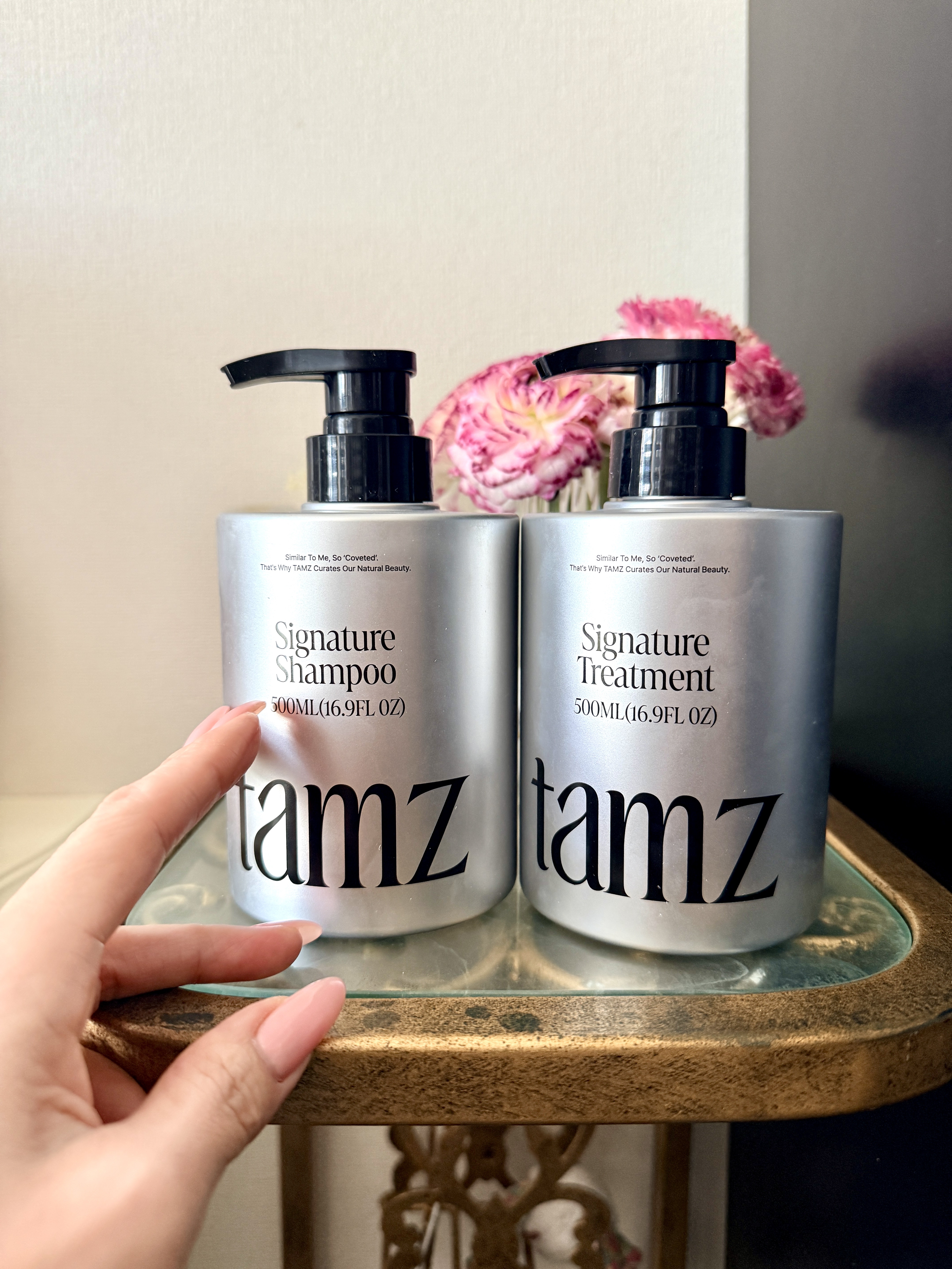 シグネチャー 2Care セット シャンプー＆トリートメント メイ・エバーブルーム フレグランス /tamz/市販シャンプーを使ったクチコミ（1枚目）