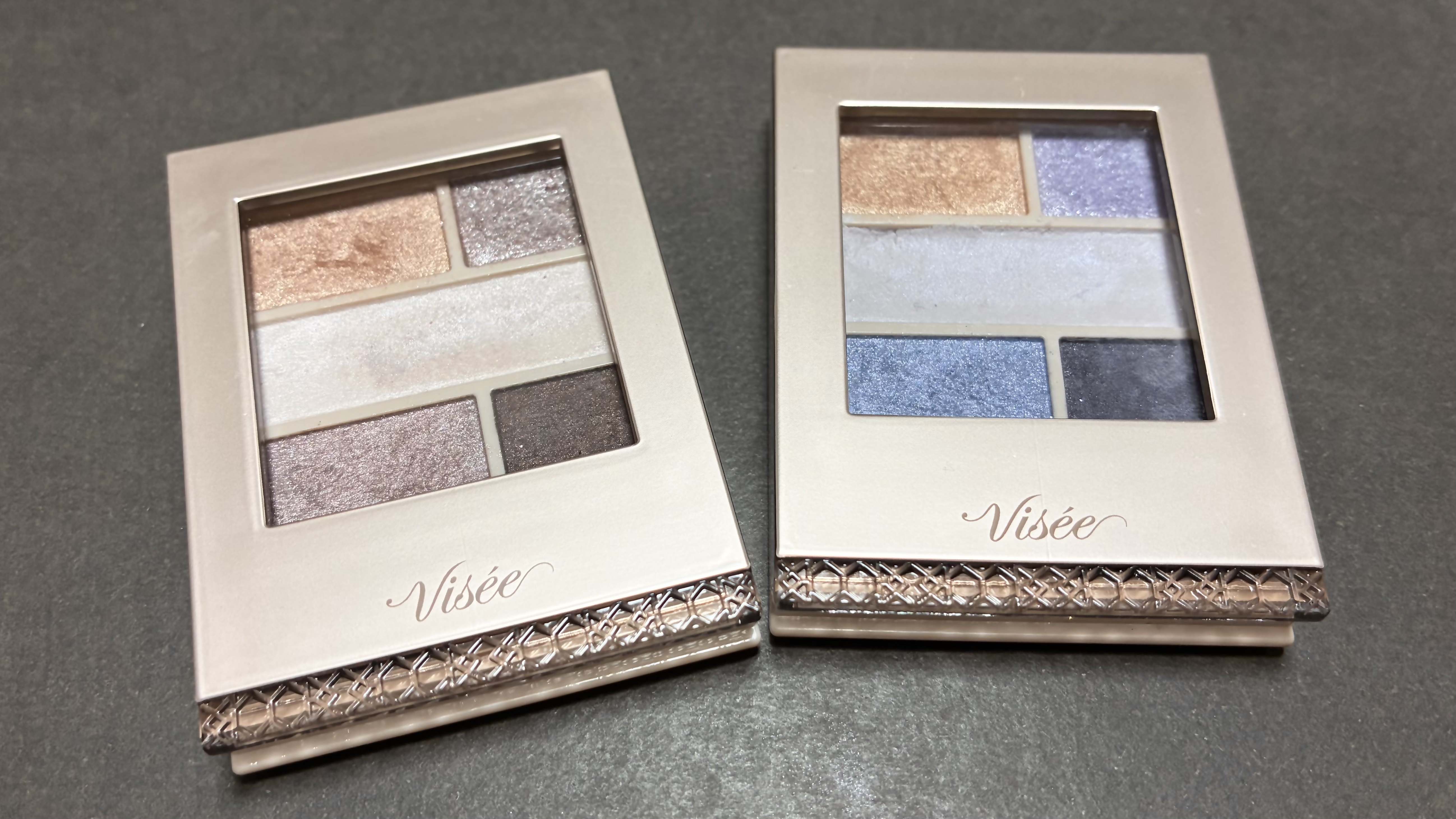 ダブル ムード アイズ BL-6 マリンムード/Visée/アイシャドウパレットを使ったクチコミ（1枚目）