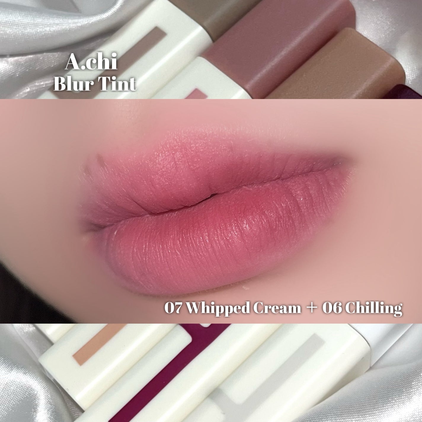 ブラーティント/A.chi/リップティントを使ったクチコミ(7枚目)