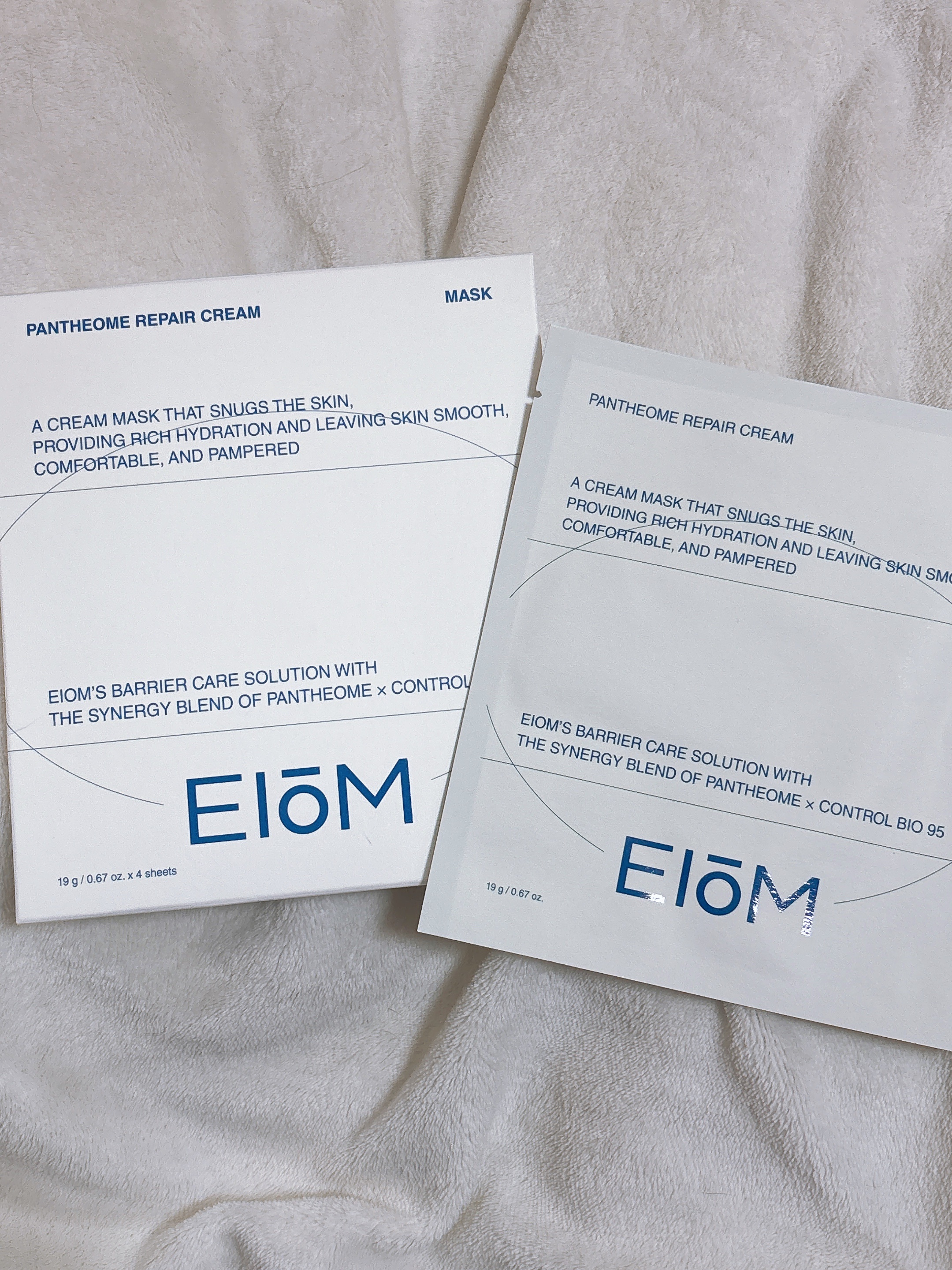 パンテオーム リペア クリーム シートマスク/EIOM/シートマスク・パックを使ったクチコミ（1枚目）