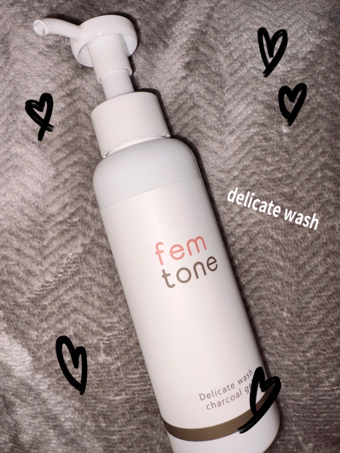 デリケートウォッシュ チャコールジェル/fem tone/デリケートゾーンケアを使ったクチコミ（2枚目）