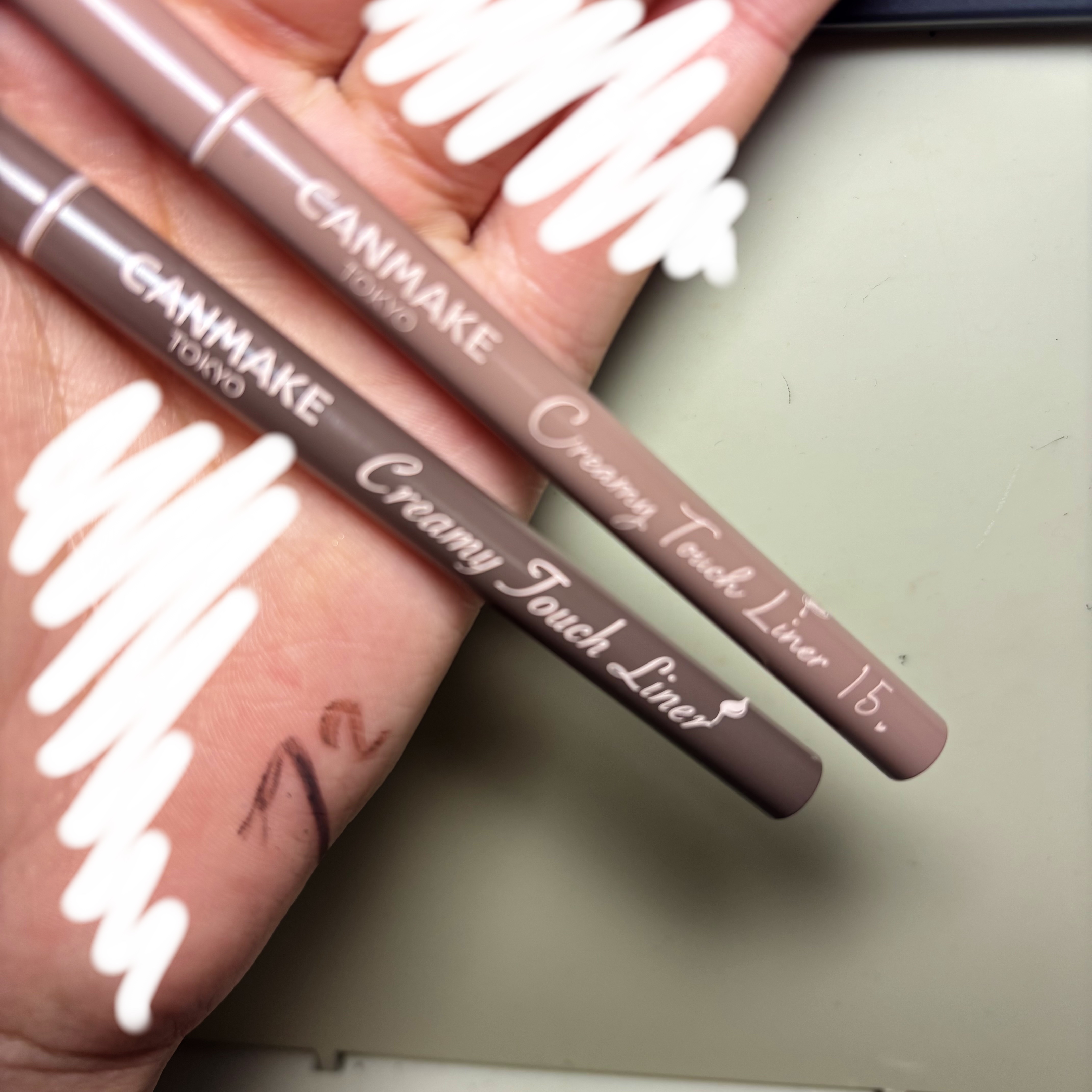 クリーミータッチライナー/キャンメイク/ジェルアイライナーを使ったクチコミ（1枚目）