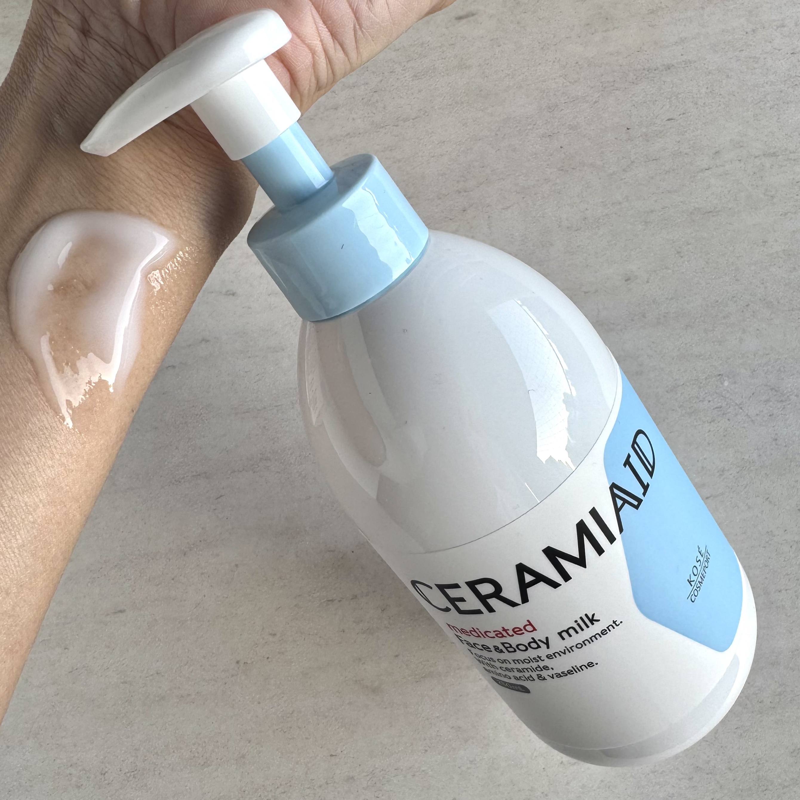 セラミエイド 薬用スキンミルク/セラミエイド/ボディミルクを使ったクチコミ（3枚目）