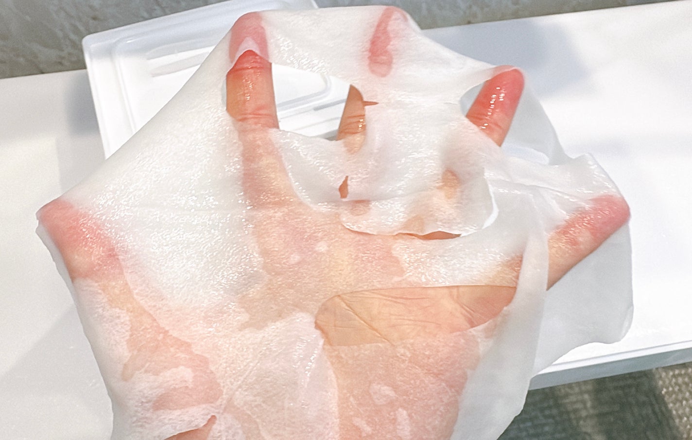 NMNブルースーパーレチノールデイリーターンオーバーマスク/Milk Touch/シートマスク・パックを使ったクチコミ(5枚目)