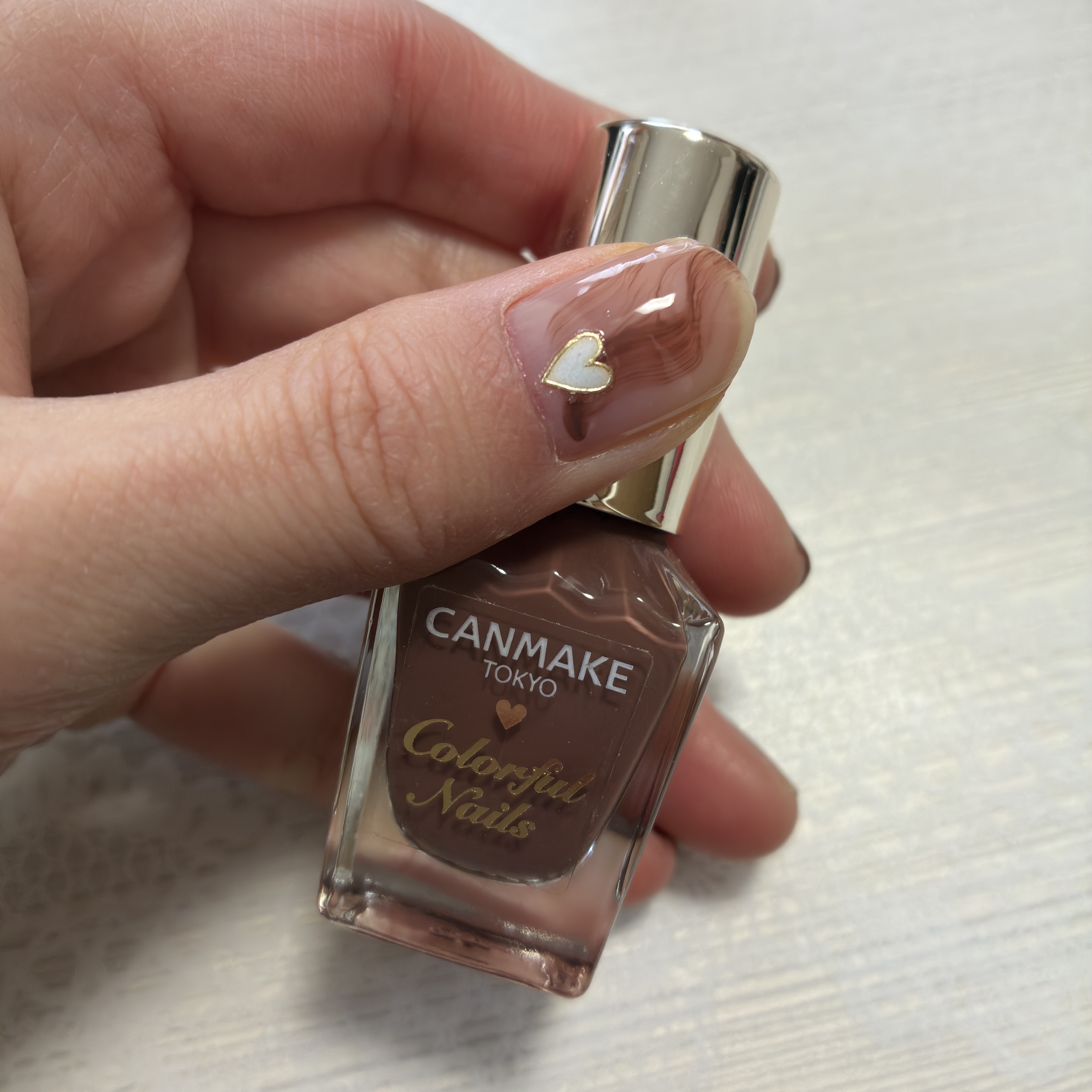 カラフルネイルズ/キャンメイク/マニキュアを使ったクチコミ（3枚目）