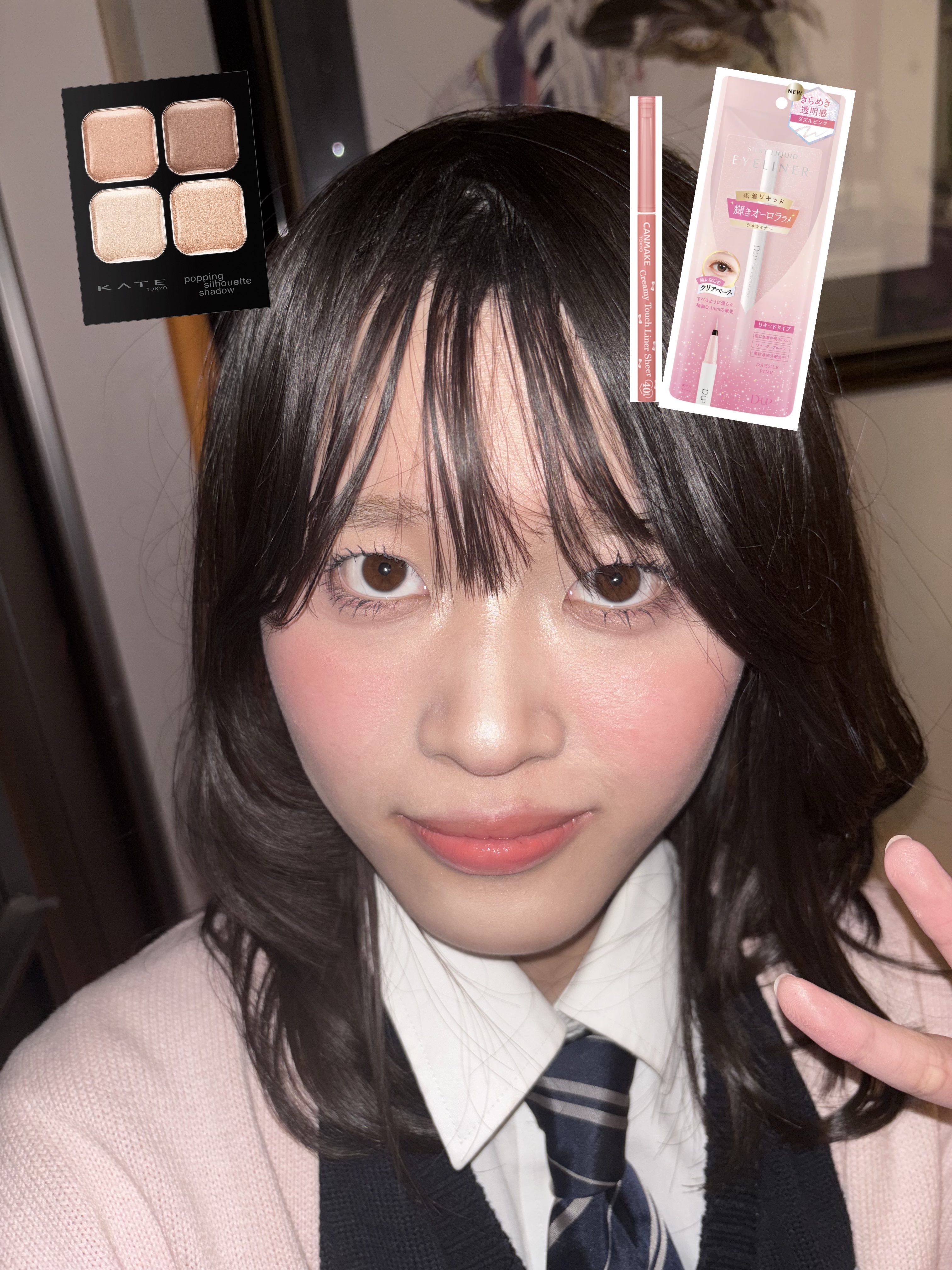 ケイト ポッピングシルエットシャドウ/KATE/アイシャドウパレットを使ったクチコミ（2枚目）