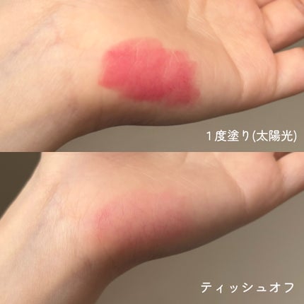 パウダーブラー リップスティック/INGA/口紅を使ったクチコミ(2枚目)