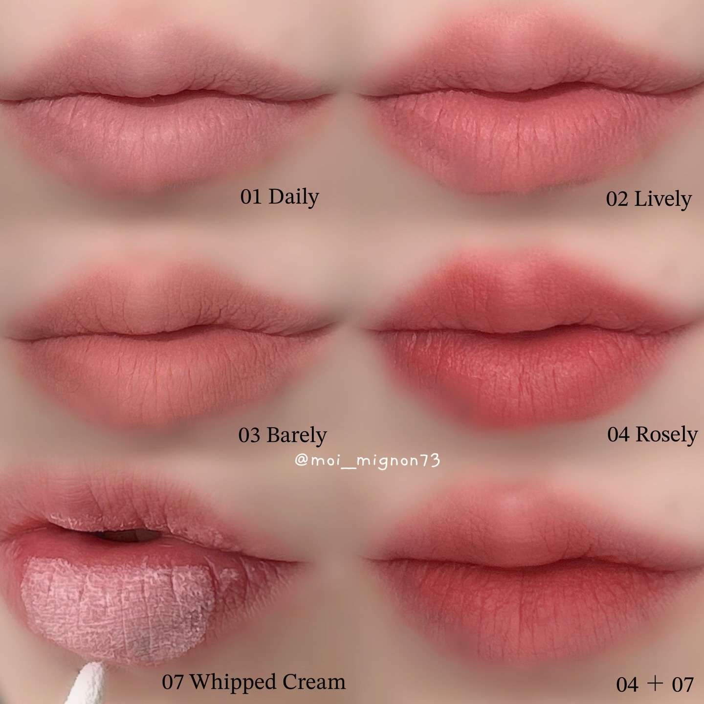 ブラーティント/A.chi/リップティントを使ったクチコミ（3枚目）