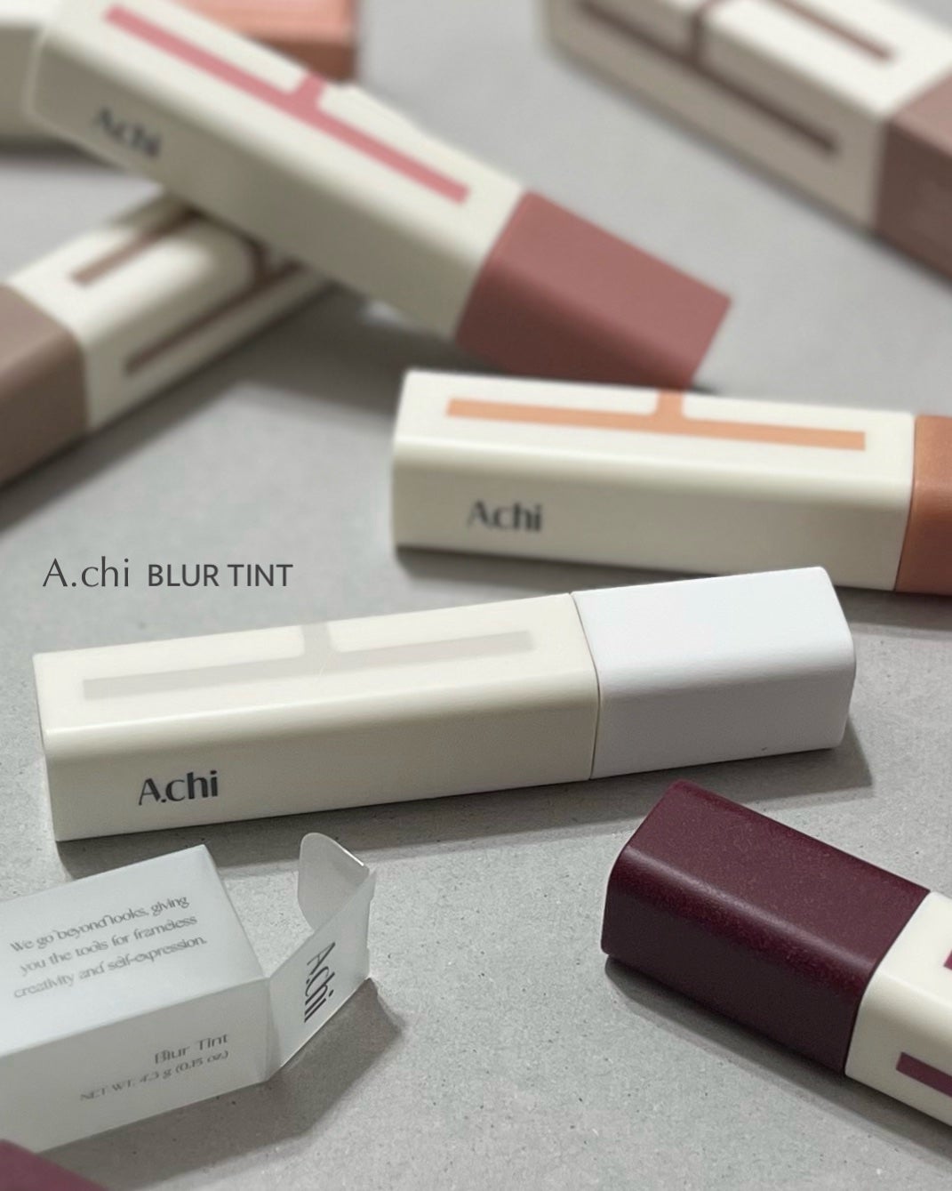 ブラーティント/A.chi/リップティントを使ったクチコミ(2枚目)