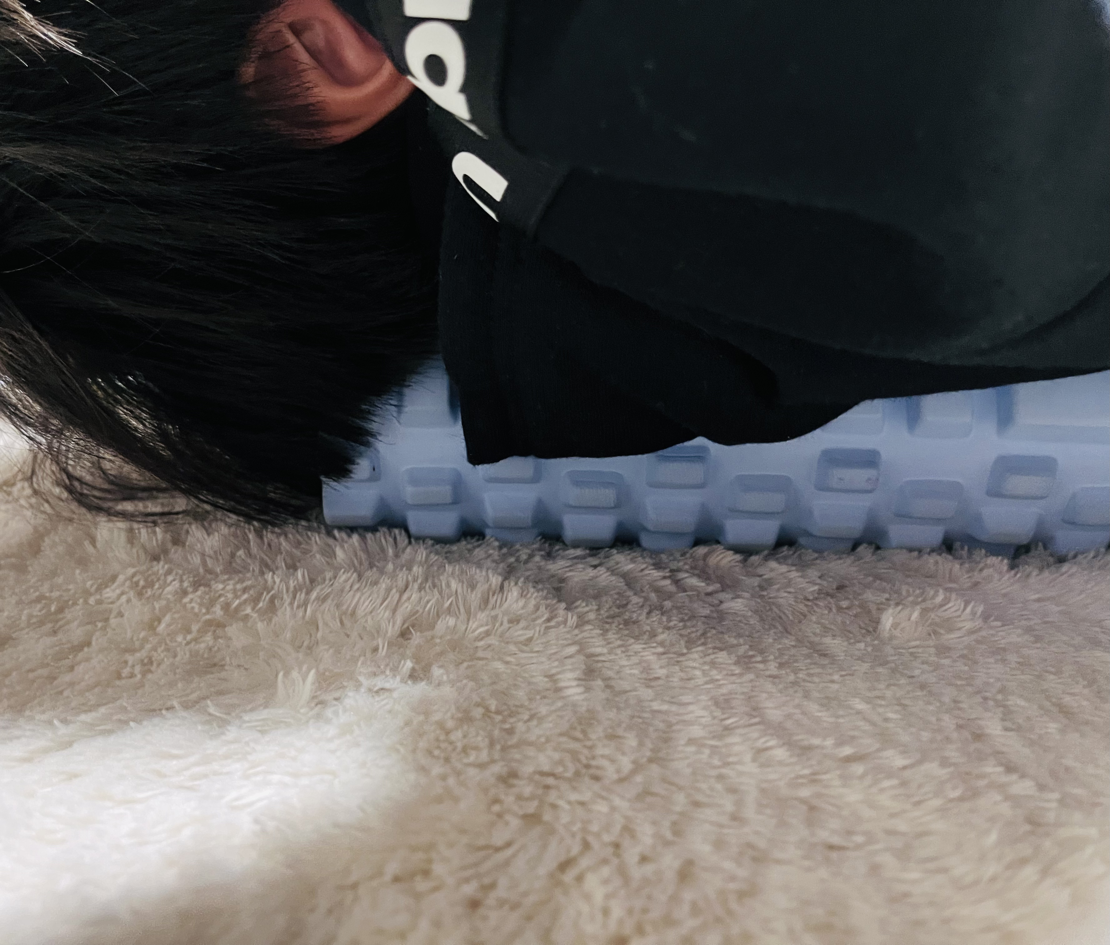 ボディローラー（３０cm×９.５cm）/DAISO/フォームローラーを使ったクチコミ（3枚目）