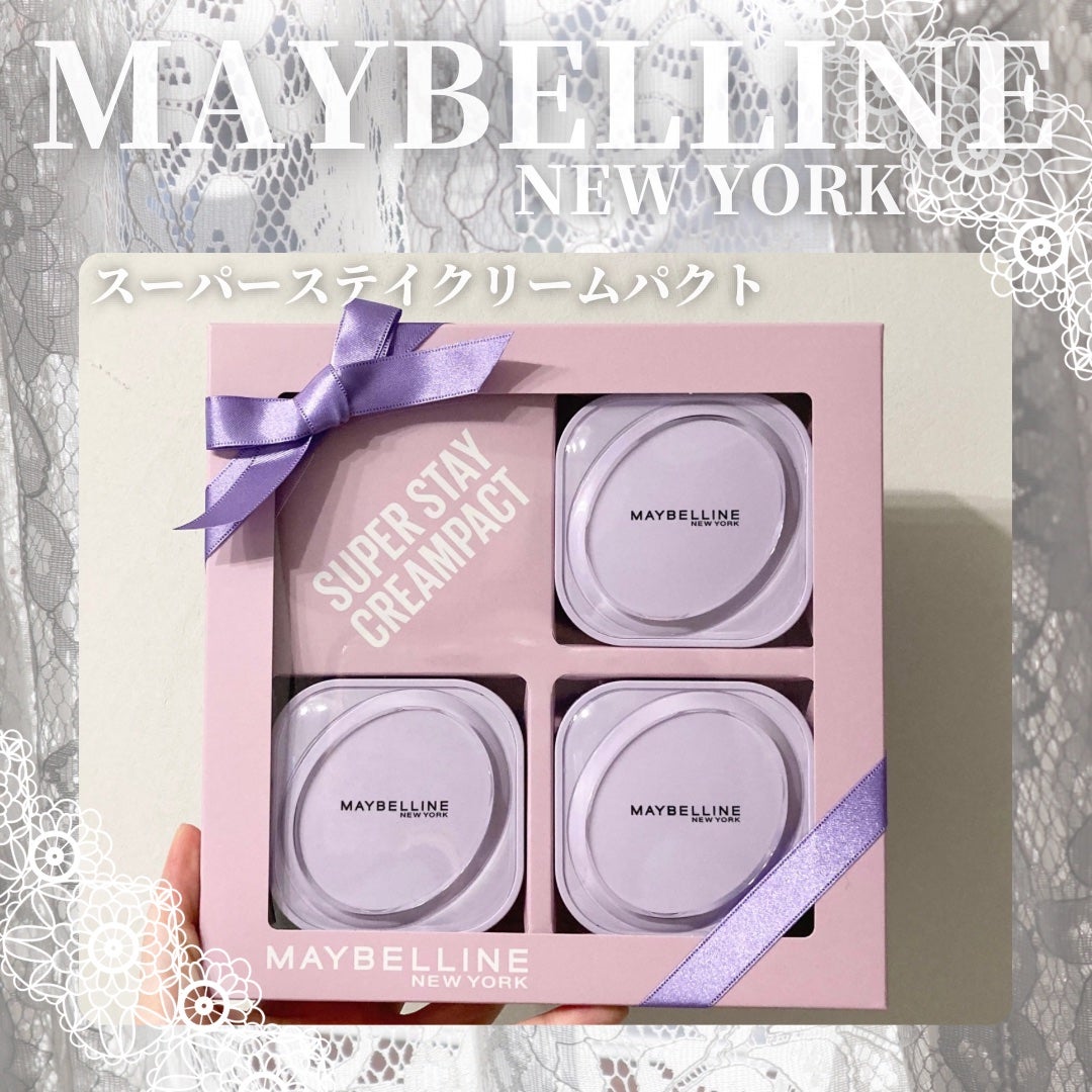 SPステイ クリームパクト ファンデーション/MAYBELLINE NEW YORK/クリーム・エマルジョンファンデーションを使ったクチコミ(1枚目)
