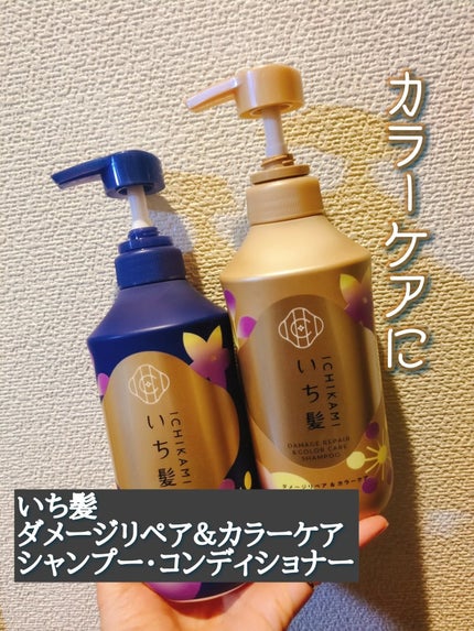 ダメージリペア&カラーケア シャンプー/コンディショナー/いち髪/市販シャンプーを使ったクチコミ(1枚目)