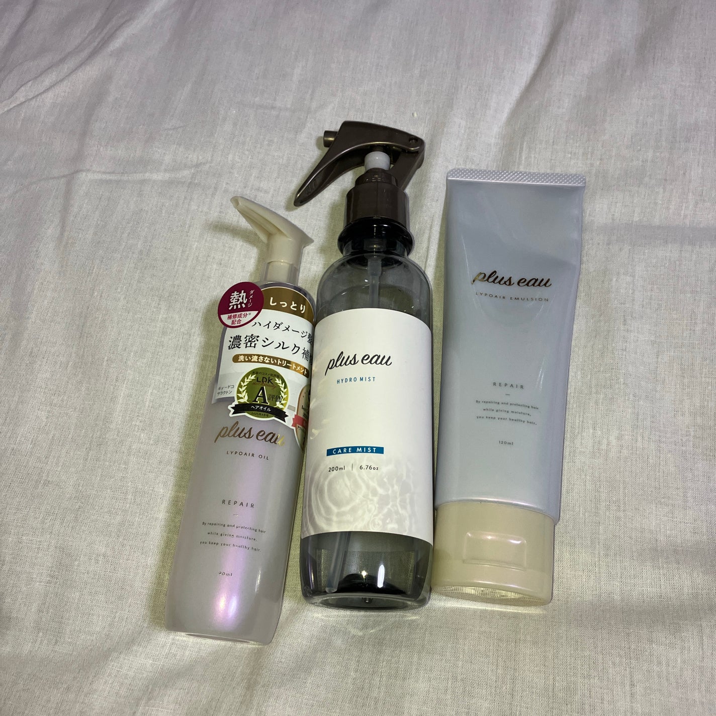 ハイドロミストN/plus eau/アウトバストリートメントを使ったクチコミ(1枚目)