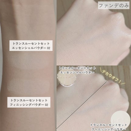 トランスルーセントセットフィニッシングパウダー/TFIT/ルースパウダーを使ったクチコミ(3枚目)