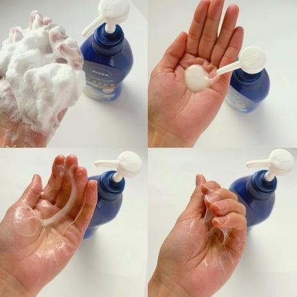 ニベア クリームケアボディウォッシュ W濃厚保湿 ヨーロピアンホワイトソープの香り/ニベア/ボディソープを使ったクチコミ(2枚目)