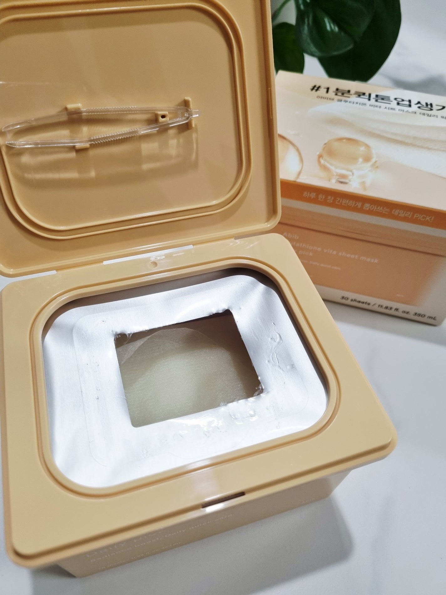 グルタチオンビタシートマスク デイリーピック/Abib /シートマスク・パックを使ったクチコミ(2枚目)