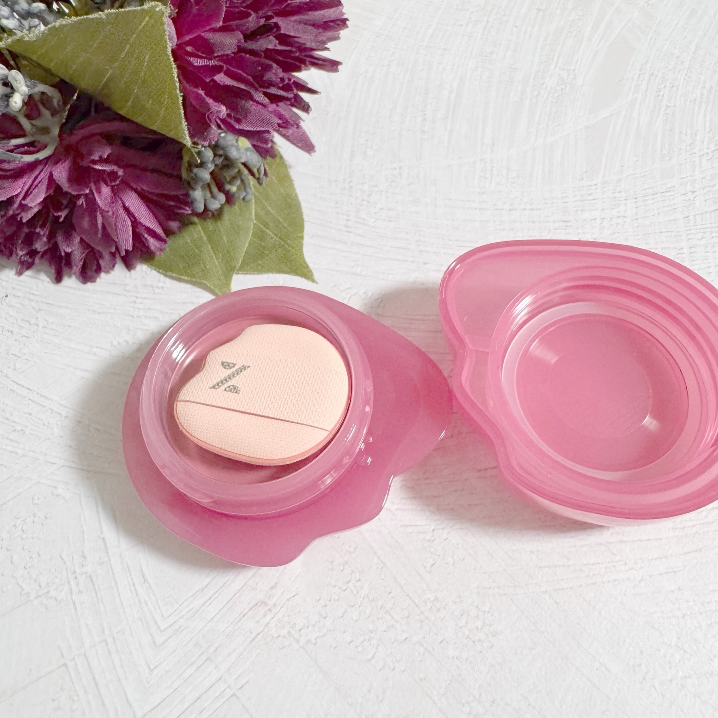 バーミーパフポットリップアンドチーク/%Recipe/ジェル・クリームチークを使ったクチコミ（3枚目）