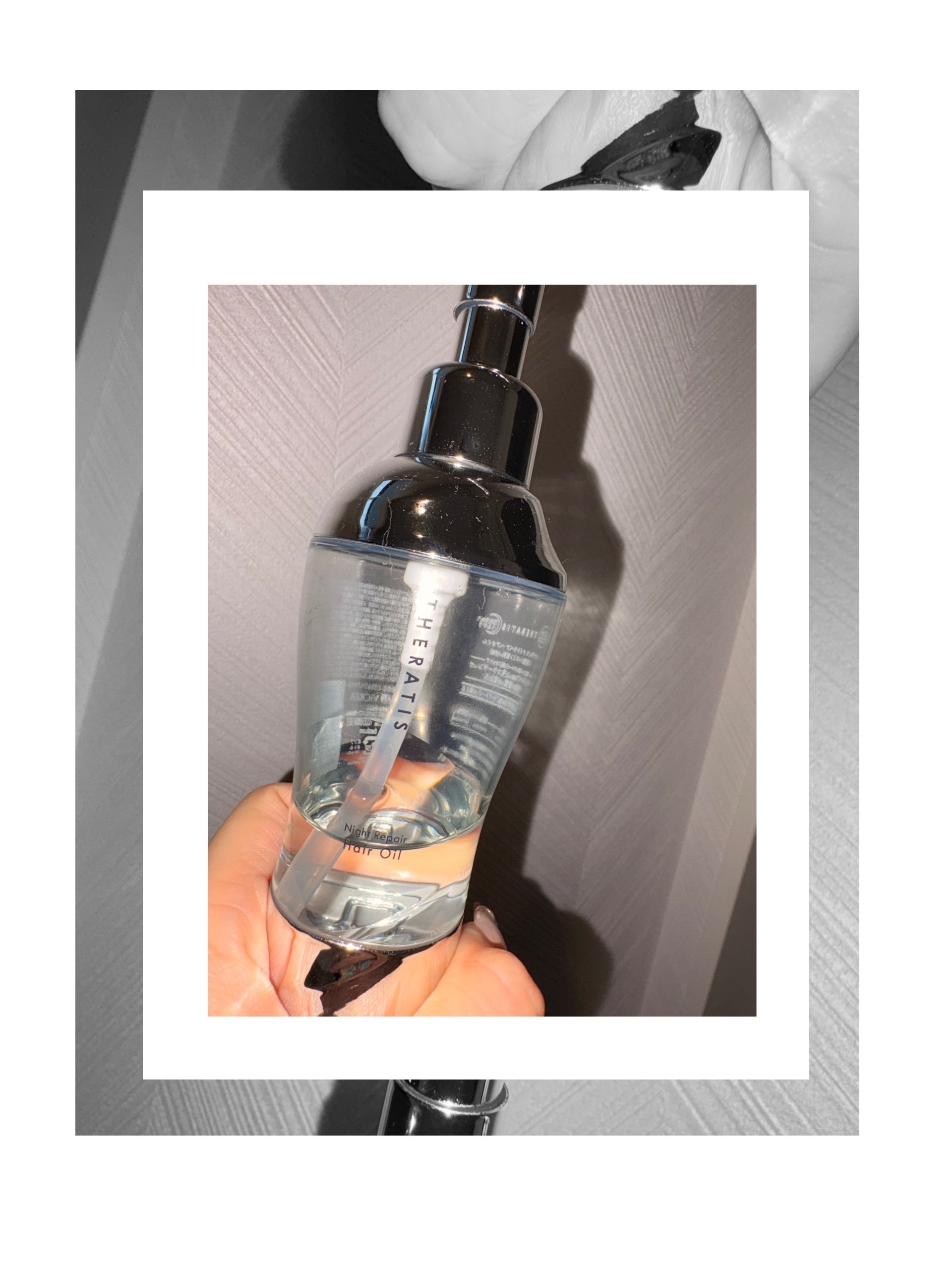 ナイトリペア ヘアオイル/THERATIS/ヘアオイルを使ったクチコミ（1枚目）