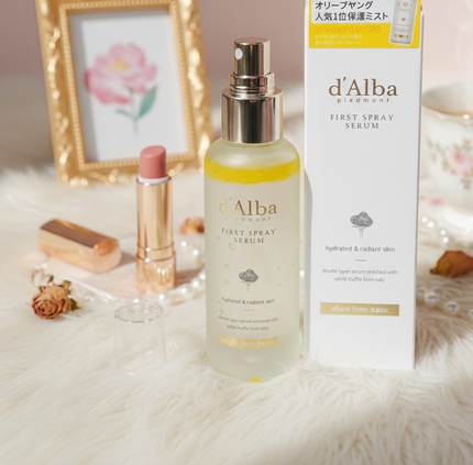 ダルバ ホワイトトリュフファーストスプレーセラム/ダルバ/ミスト状化粧水を使ったクチコミ(3枚目)