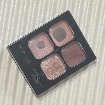 ケイト ポッピングシルエットシャドウ/KATE/アイシャドウパレットを使ったクチコミ(1枚目)