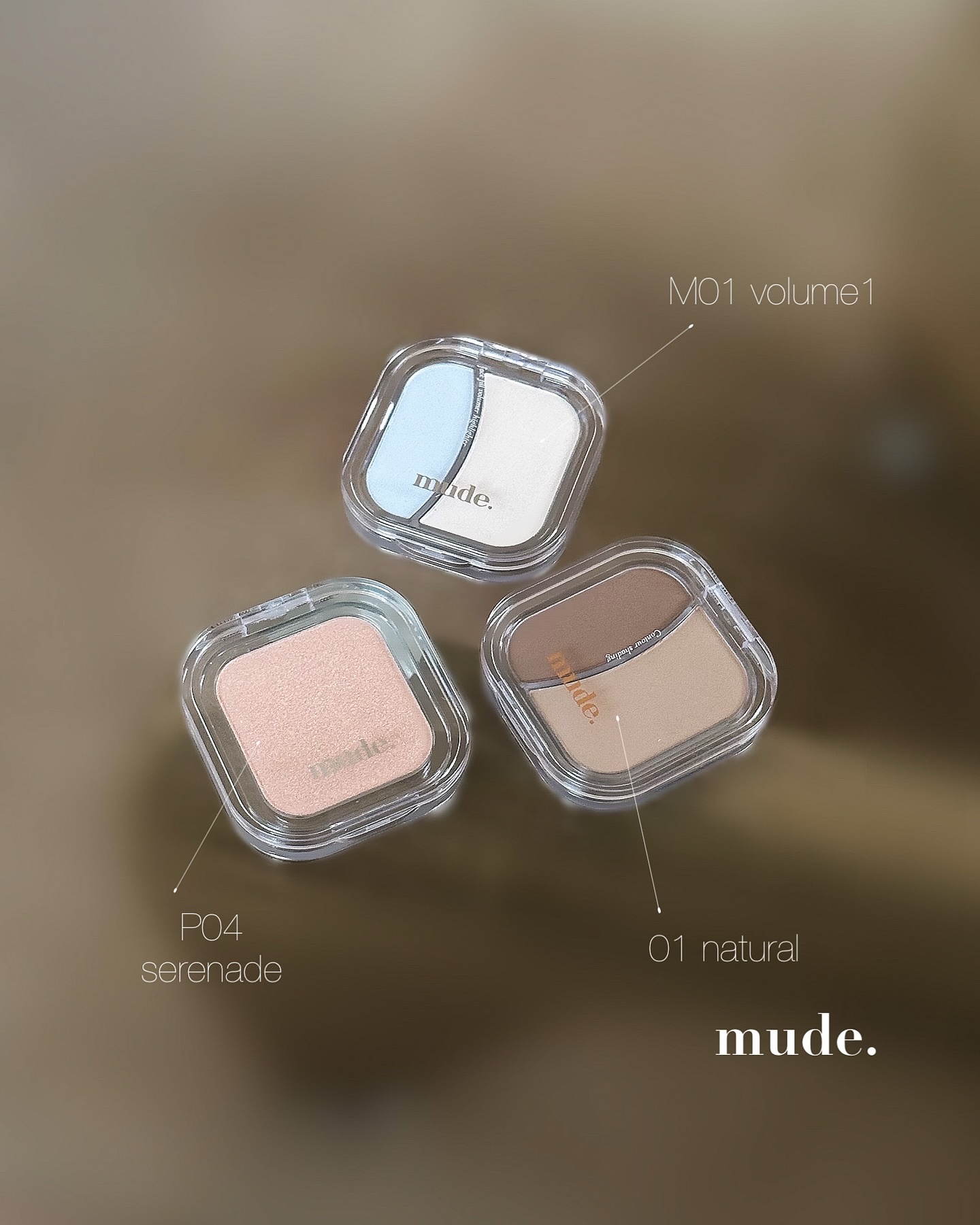 フェイスボリューマーハイライター/mude./パウダーハイライトを使ったクチコミ（1枚目）