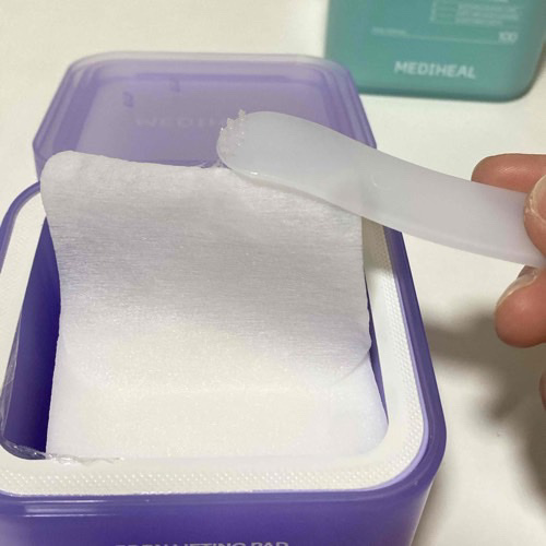 マデカッソシドブレミッシュパッド/MEDIHEAL/トナーパッドを使ったクチコミ（2枚目）