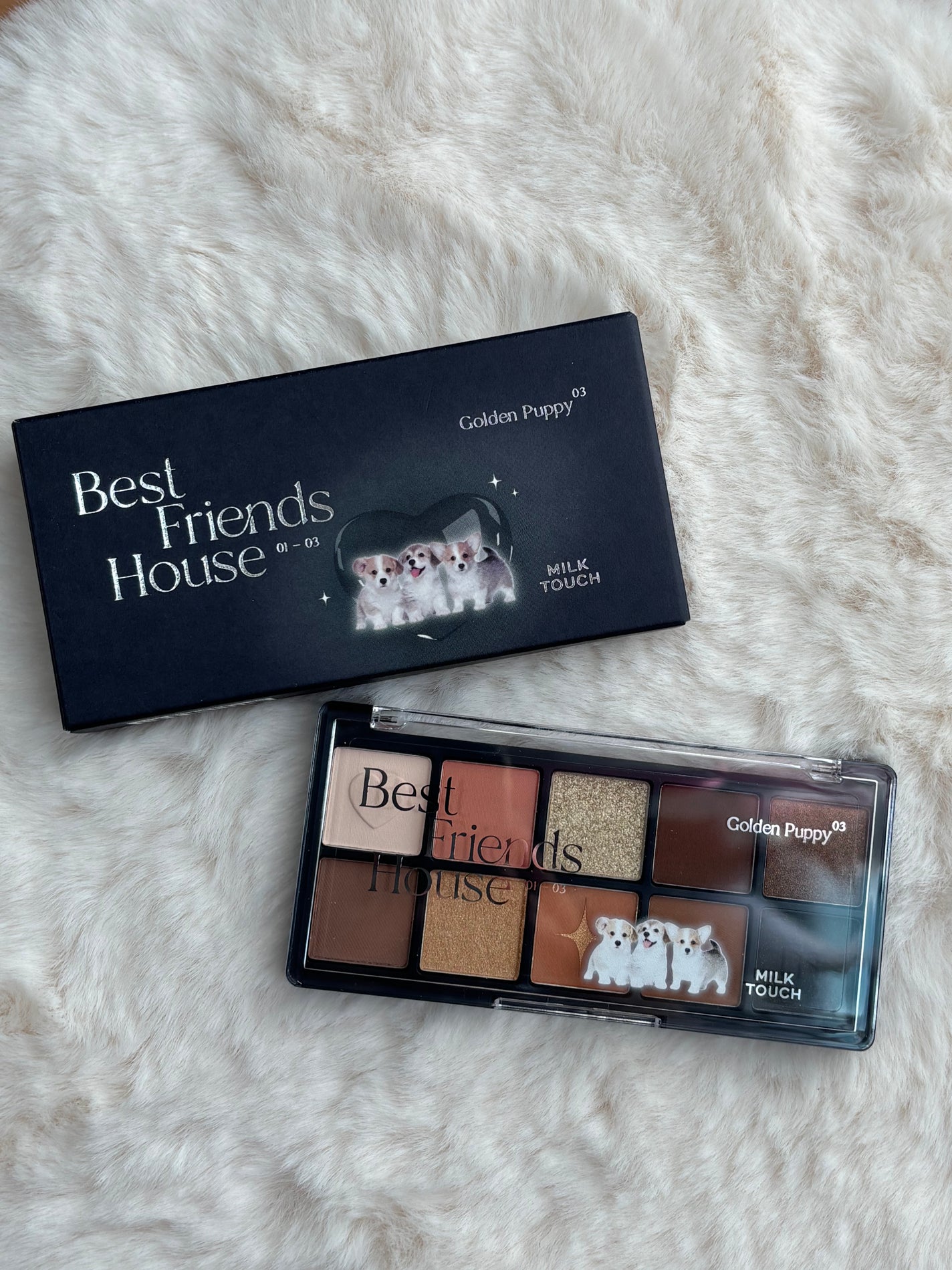 ビーマイベストフレンズハウスパレット/Milk Touch/アイシャドウパレットを使ったクチコミ(1枚目)