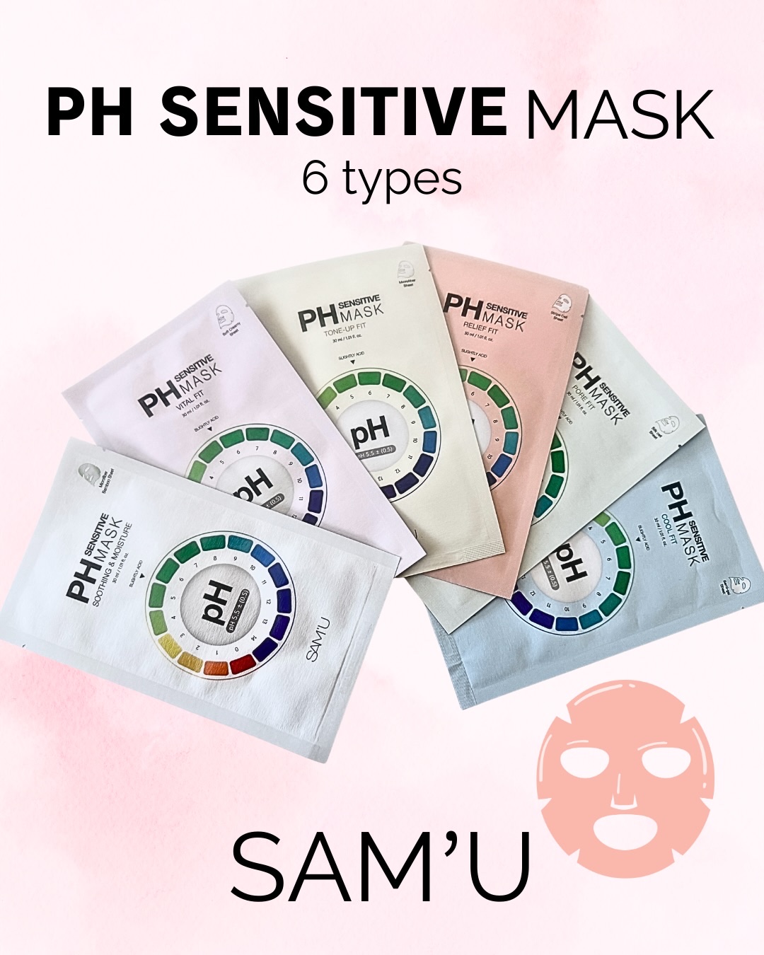 PHセンシティブマスクスージング＆モイスト/SAM'U/シートマスク・パックを使ったクチコミ（1枚目）