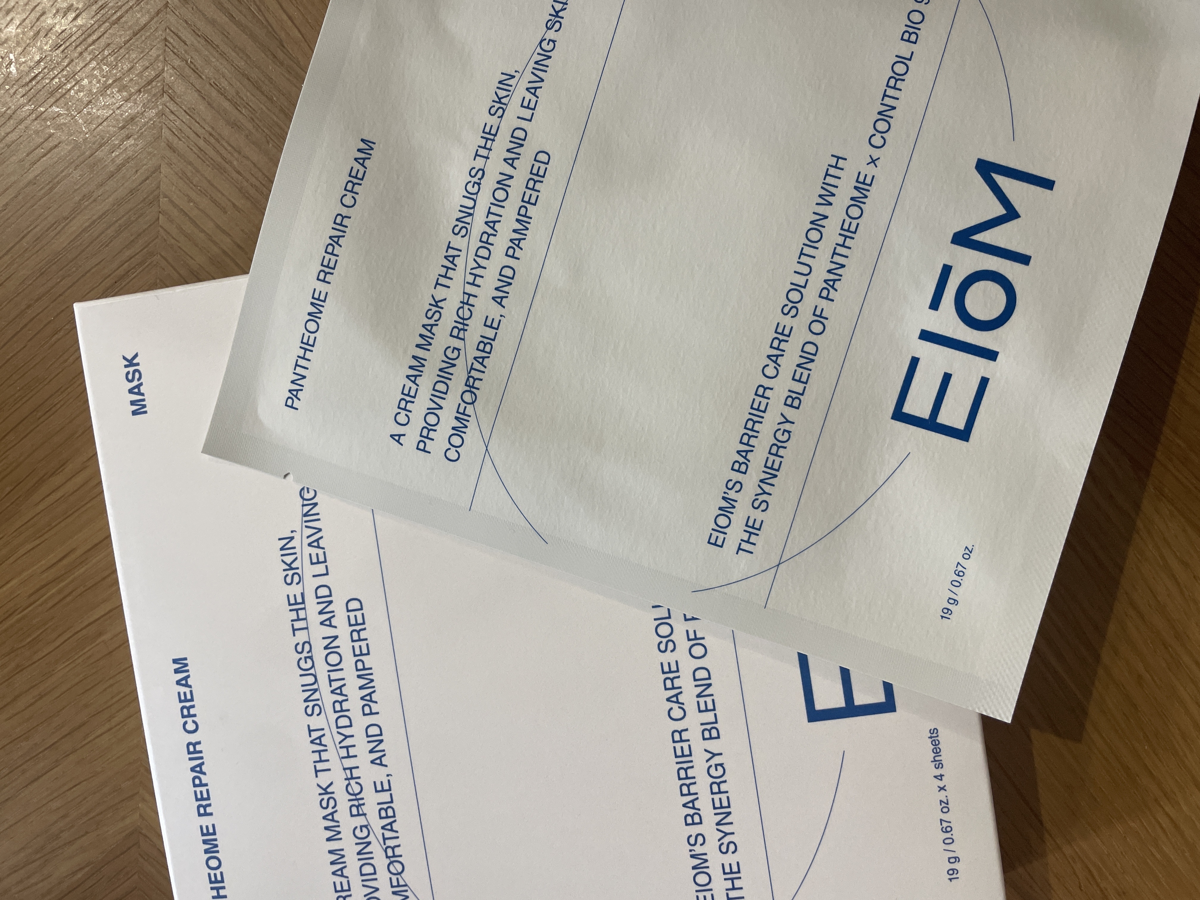 パンテオーム リペア クリーム シートマスク/EIOM/シートマスク・パックを使ったクチコミ（1枚目）