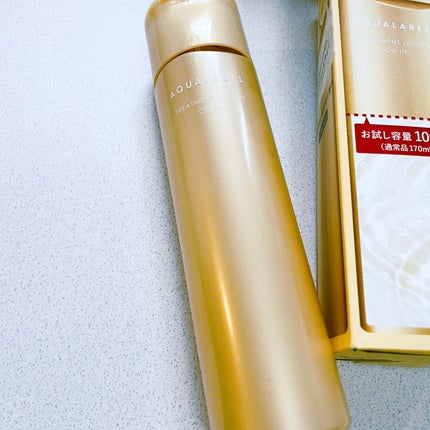 トリートメントローション(オイルイン)とてもしっとり/アクアレーベル/化粧水を使ったクチコミ(1枚目)