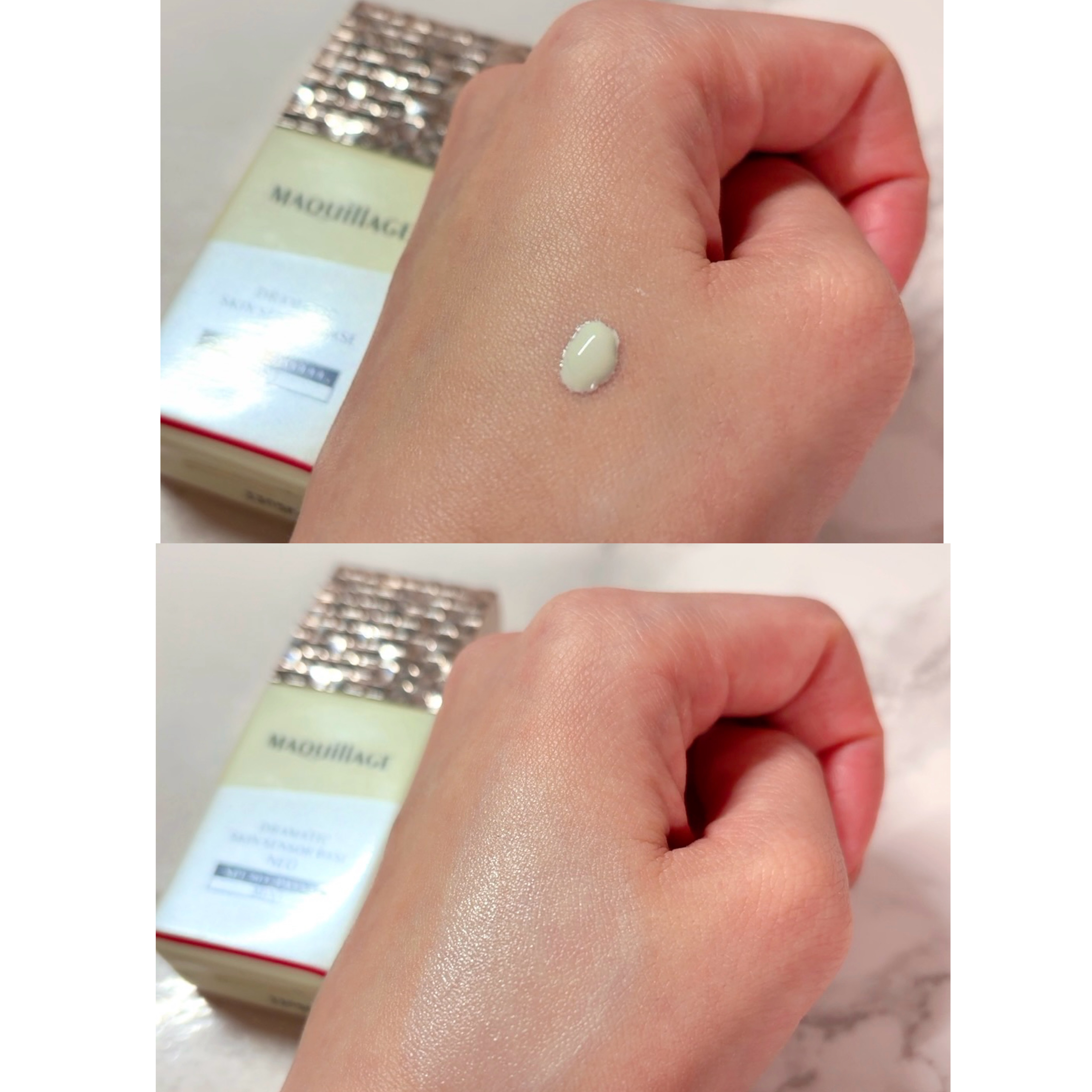 ドラマティックエッセンスリキッド/マキアージュ/リキッドファンデーションを使ったクチコミ（2枚目）