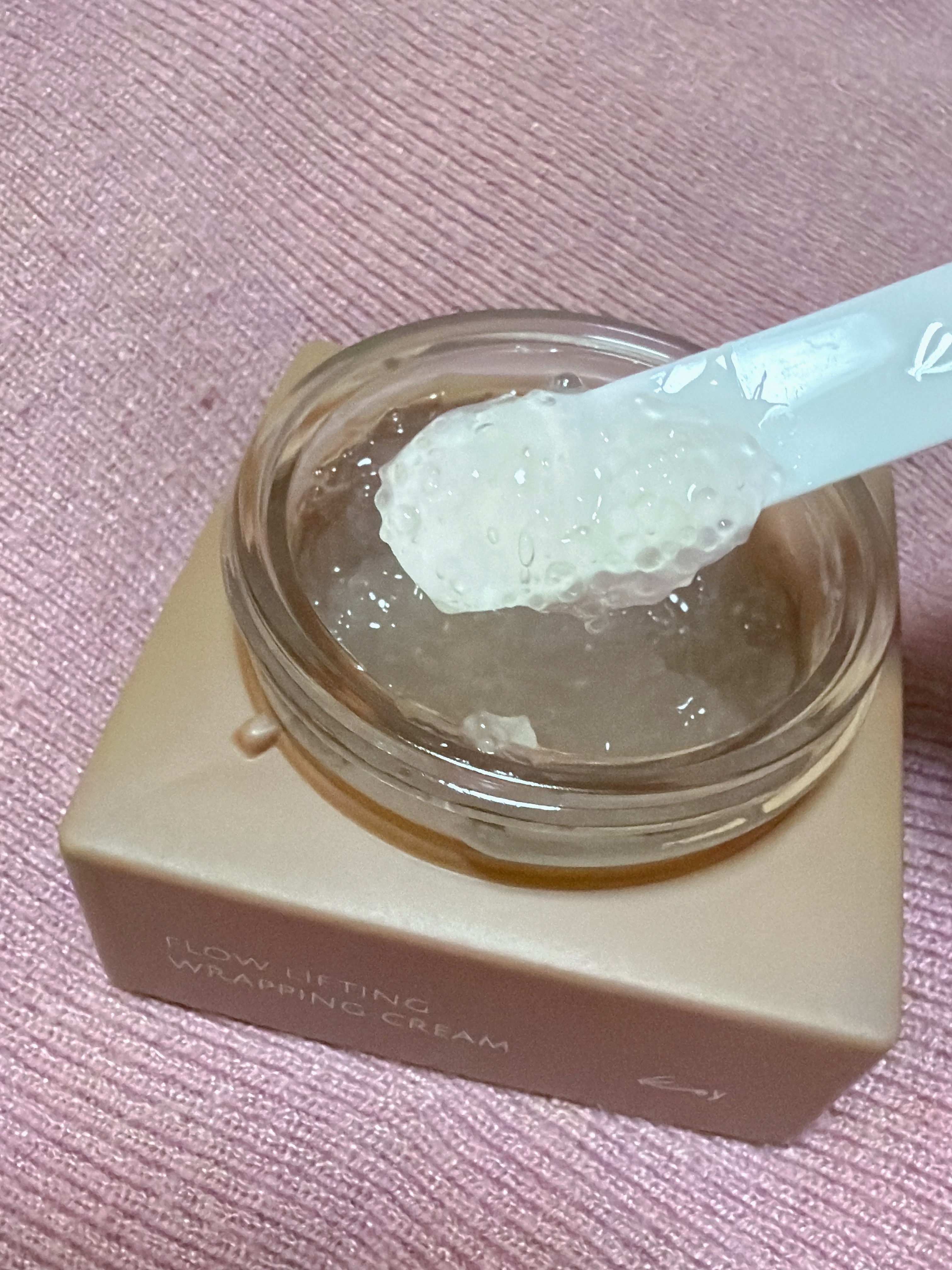 フローリフティングラッピングクリーム/koy/フェイスクリームを使ったクチコミ（3枚目）