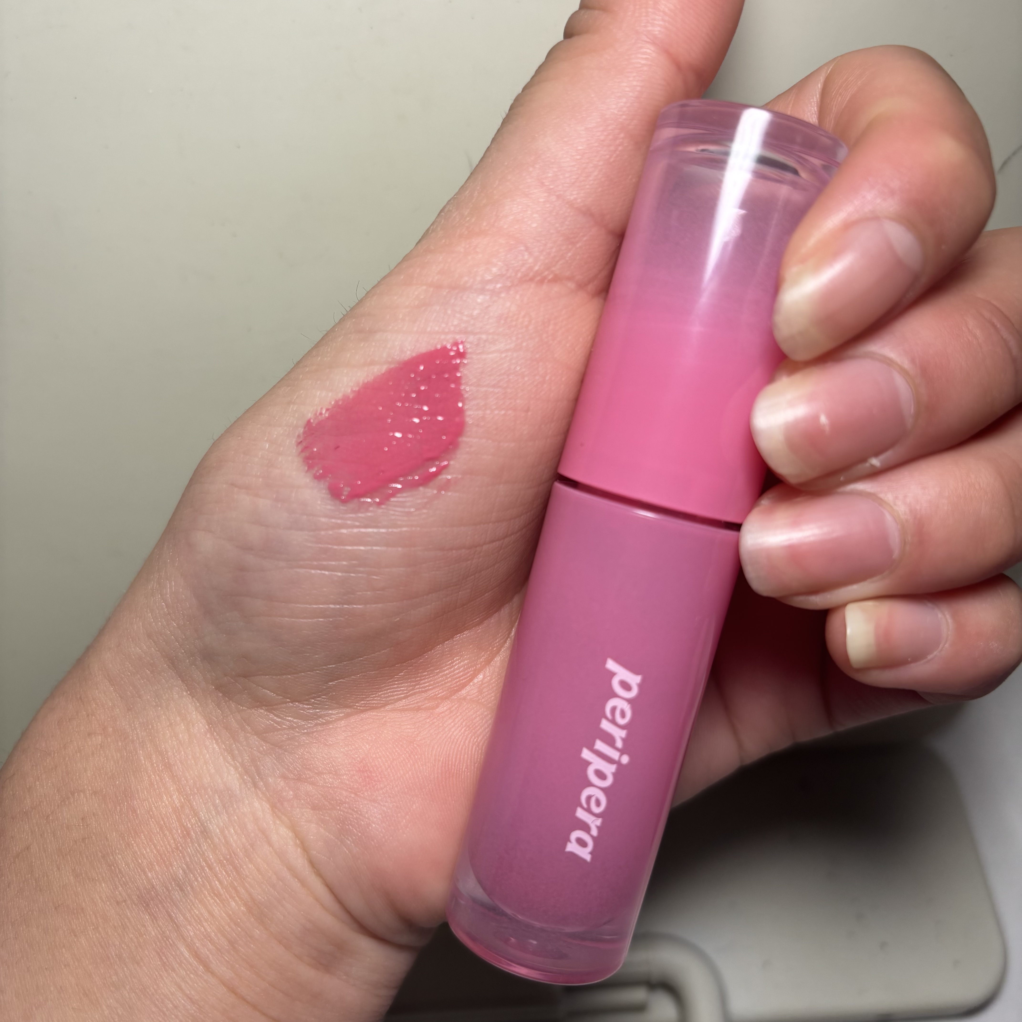 ペリペラ インク ムード グロイ ティント/PERIPERA/リップティントを使ったクチコミ（1枚目）