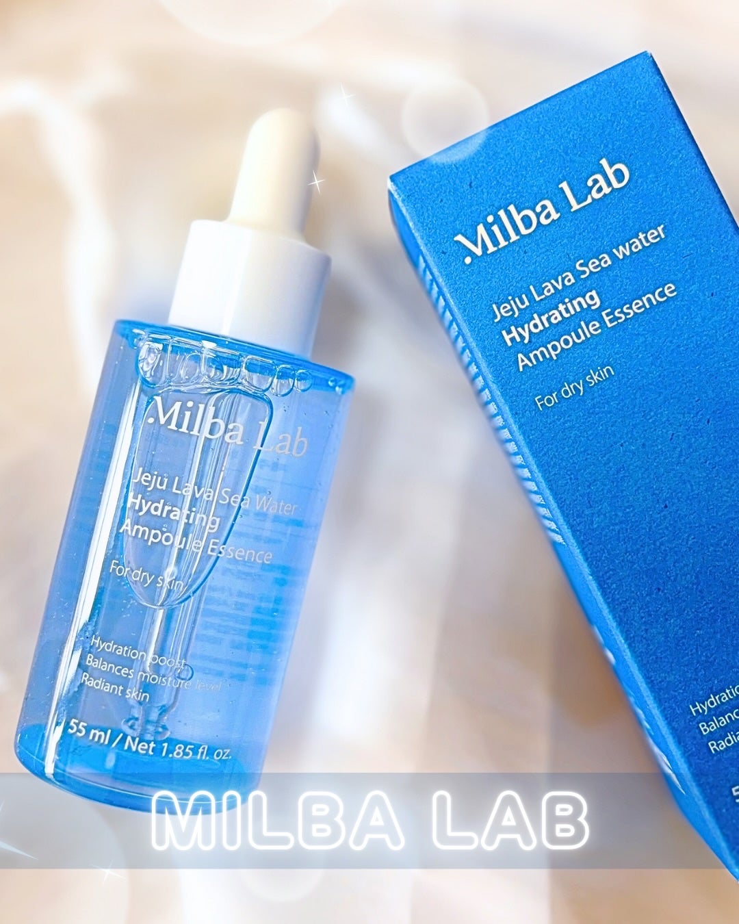 ラバ・シーウォーター水分密着アンプルエッセンス/Milba Lab/美容液を使ったクチコミ(2枚目)