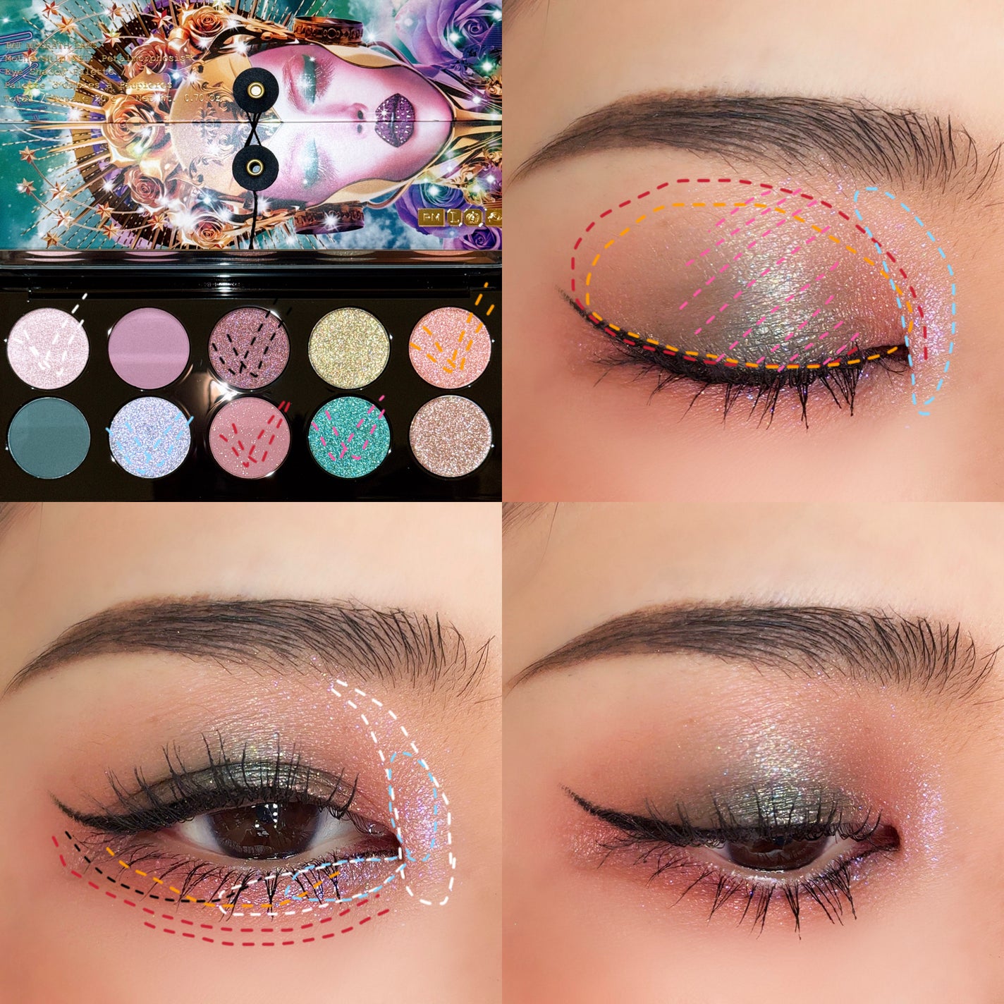 Mothership XII: Petalmorphosis™/PAT McGRATH LABS/アイシャドウパレットを使ったクチコミ(5枚目)